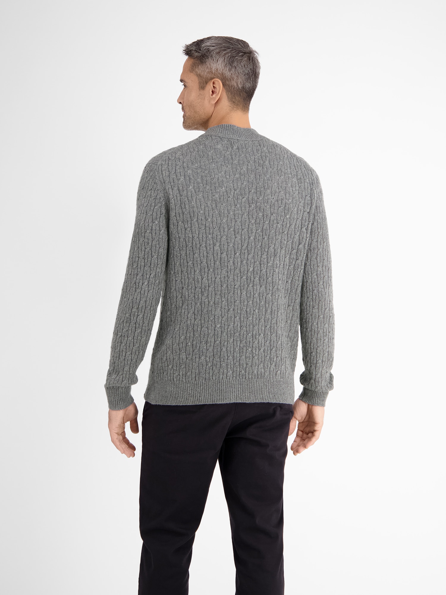 LERROS Strickpullover »LERROS Cable-Strickpullover mit Turtleneck«