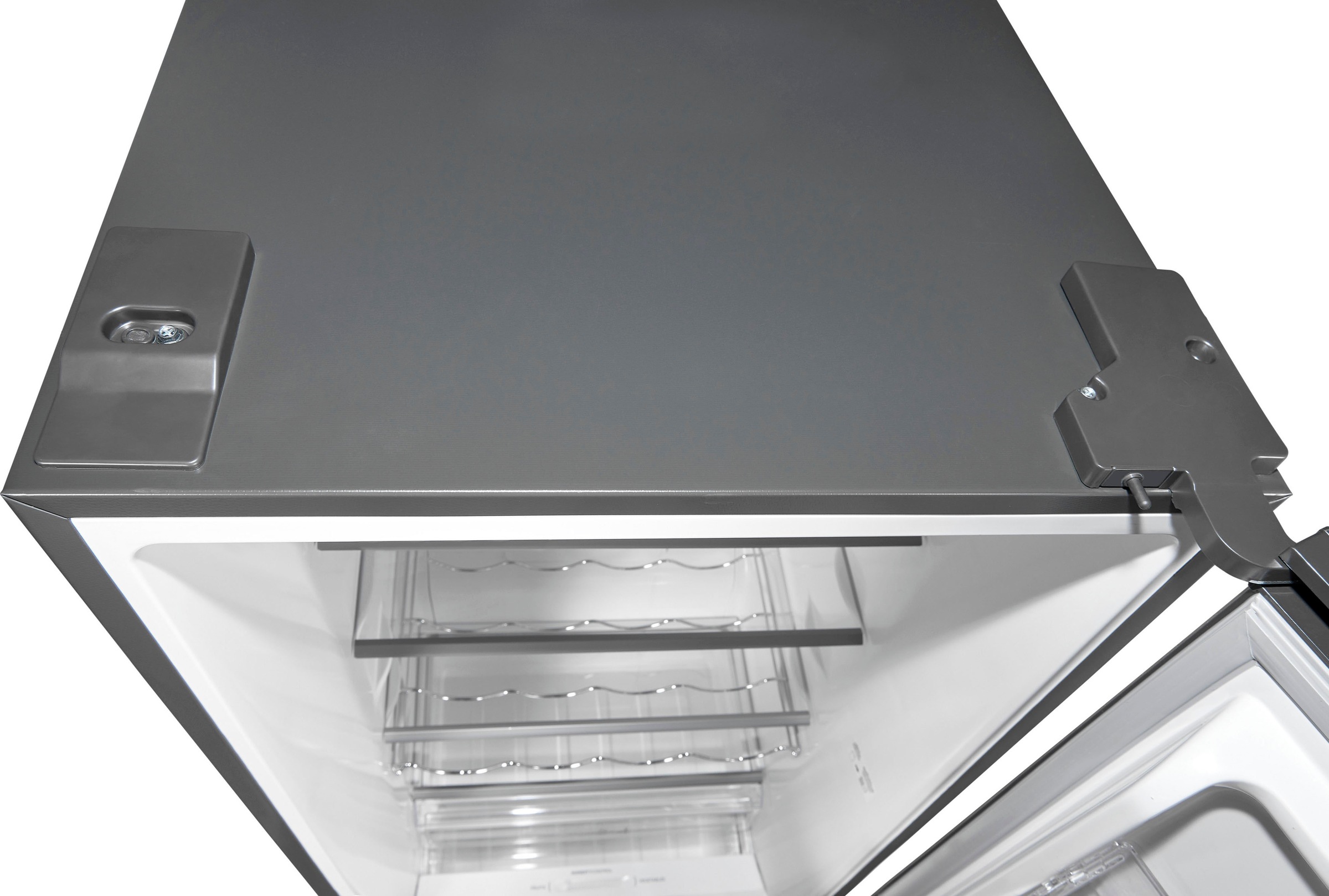 exquisit Vollraumkühlschrank »KS360-V-HE-040D«, KS360-V-HE-040D, 185 cm hoch, 60 cm breit, 359 Liter Nutzinhalt, NoFrost, Display