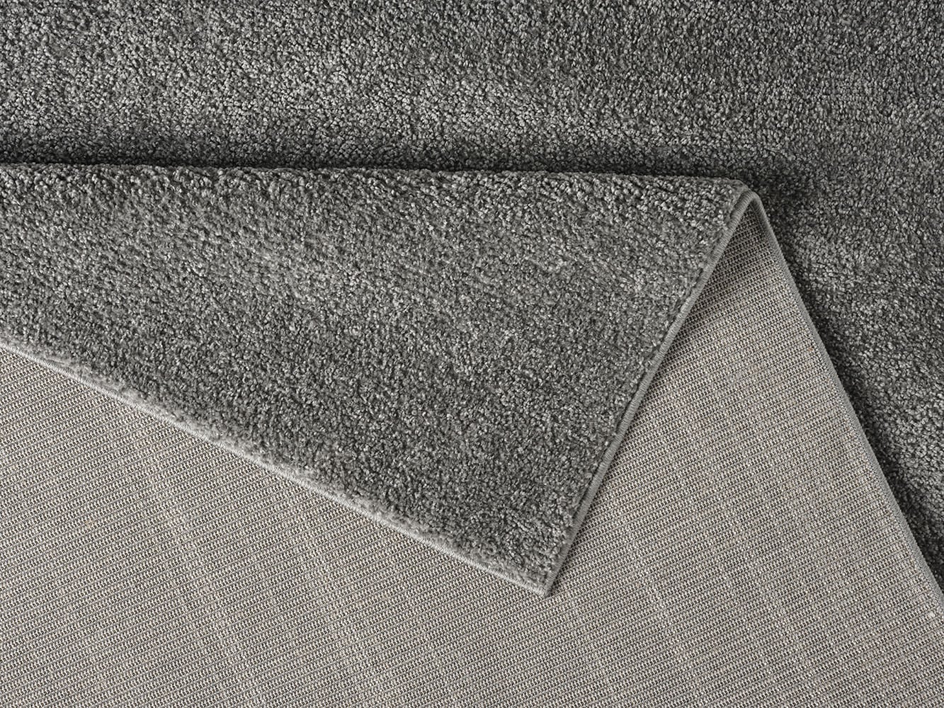 OTTO home Teppich »Lisam« rechteckig 15 mm Höhe meliert, uni, Wohnzimmer, Schlafzimmer