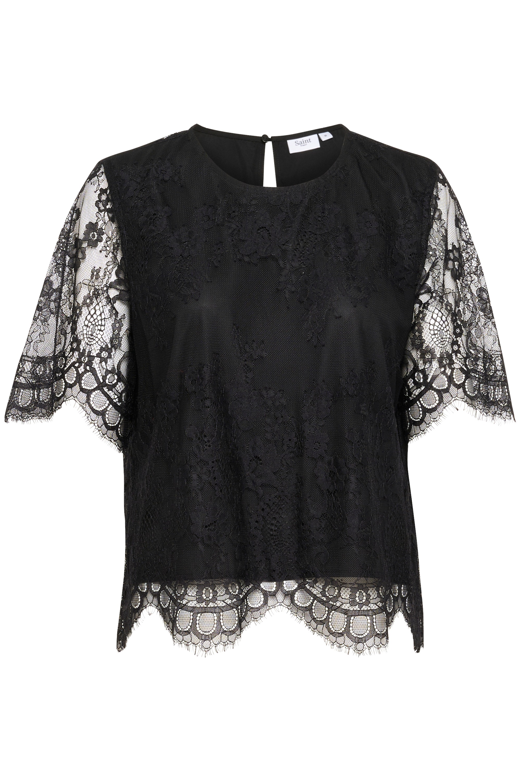 Saint Tropez Kurzarmbluse "Damen Bluse kurzarm ZalviaSZ"