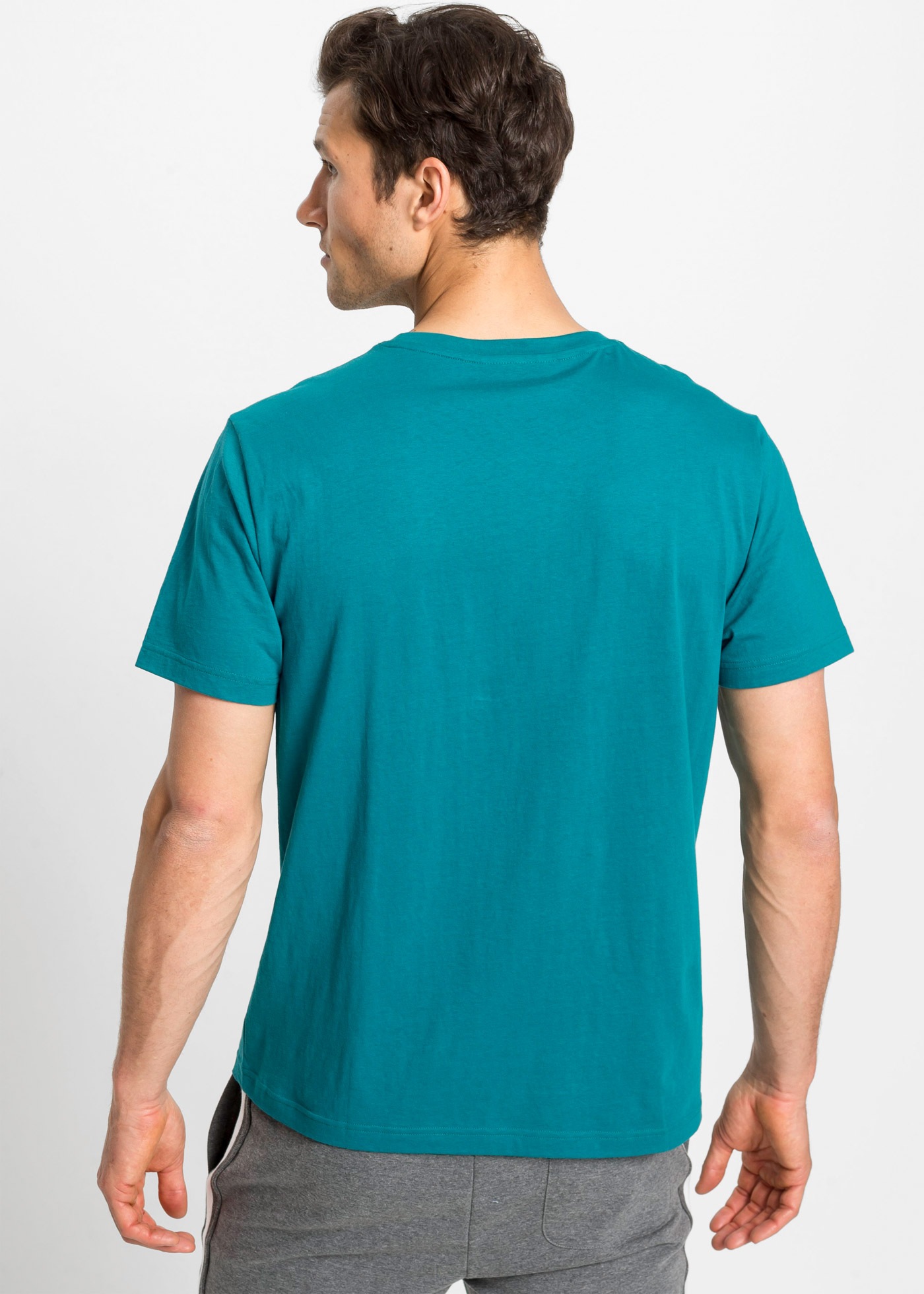 Thumbnail - bonprix T-Shirt "T-Shirt (3er Pack)" Packung, 3, 3 Stk. T-Shirt (3er Pack) mit Rundhalsausschnitt