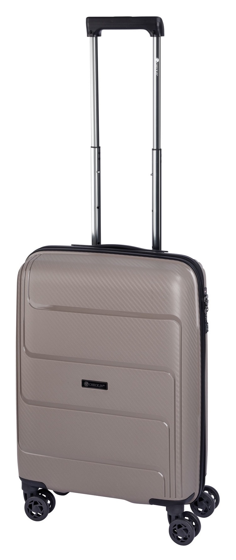 CHECK.IN® Trolleyset »St. Louis«, (Set, 3 tlg.), Kofferset, Gepäckset, klein mittel groß, Handgepäck, Aufgabegepäck