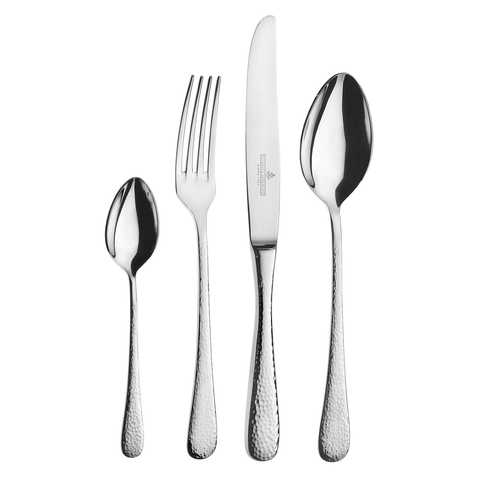 Besteck-Set "Tafelbesteck Mia 24er Set silber", 24 tlg., silber, PICARD & WIELPÜTZ SOLINGEN, Essbesteck-Sets, Spülmaschinengeeignet