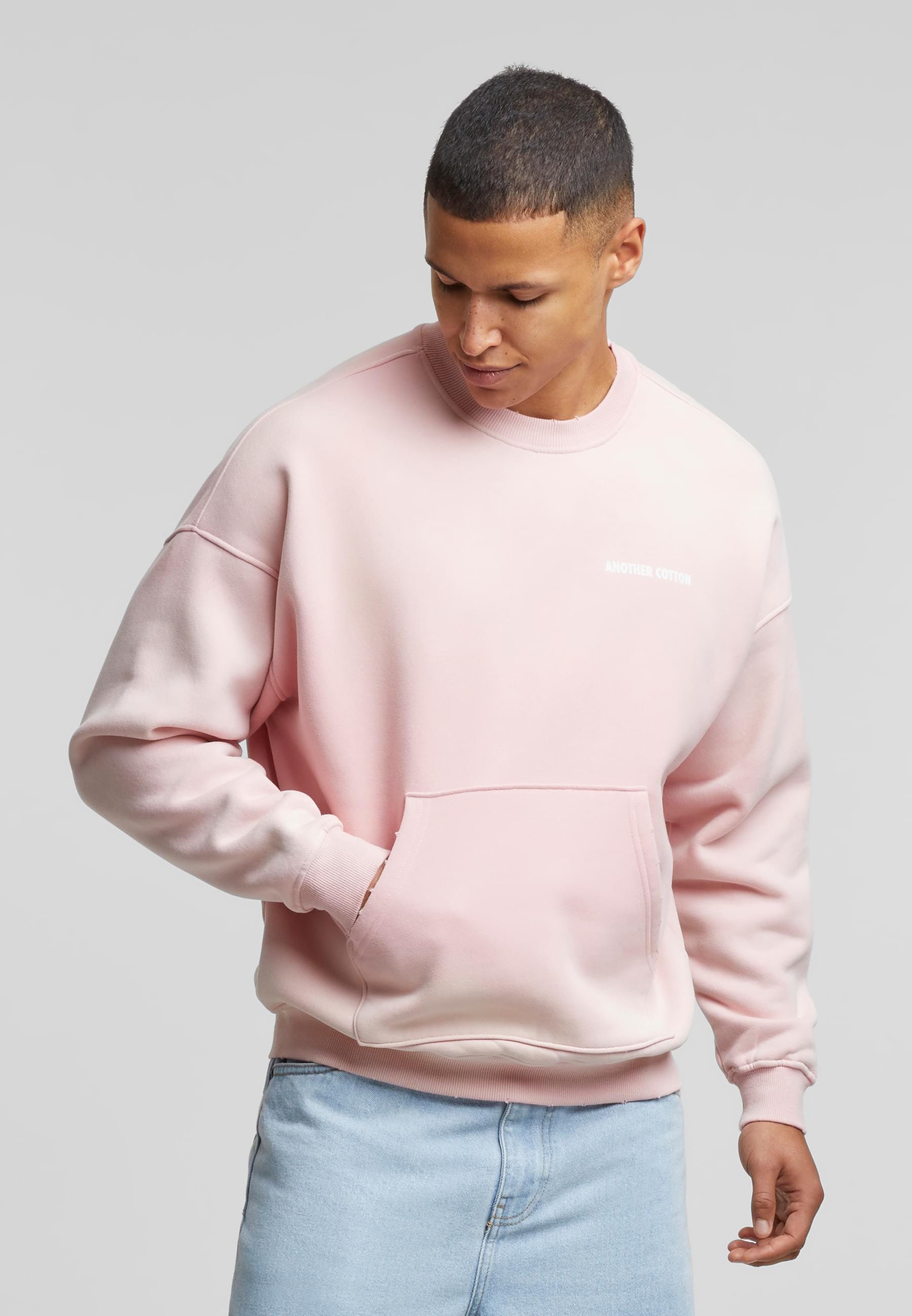 Another Cotton Lab Rundhalspullover »Another Cotton Lab Offline Scribble Oversized Sweatshirt«, (1 tlg.)