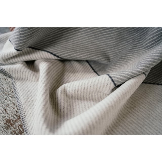 IBENA Wohndecke »Jacquard Decke Austin«, einfarbig, Kuscheldecke auf  Rechnung | BAUR