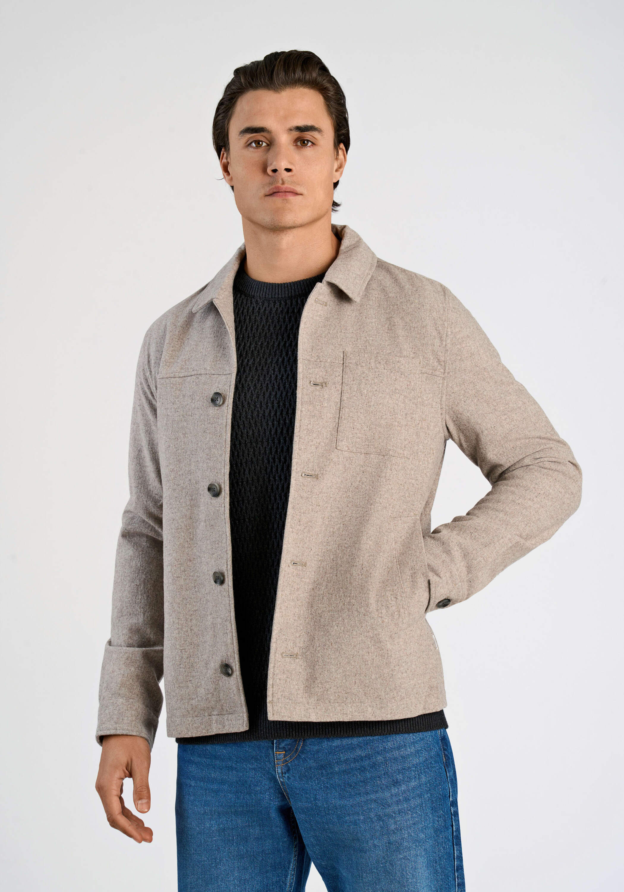 LINDBERGH Outdoorhemd "Hemdjacke Relaxed Fit"