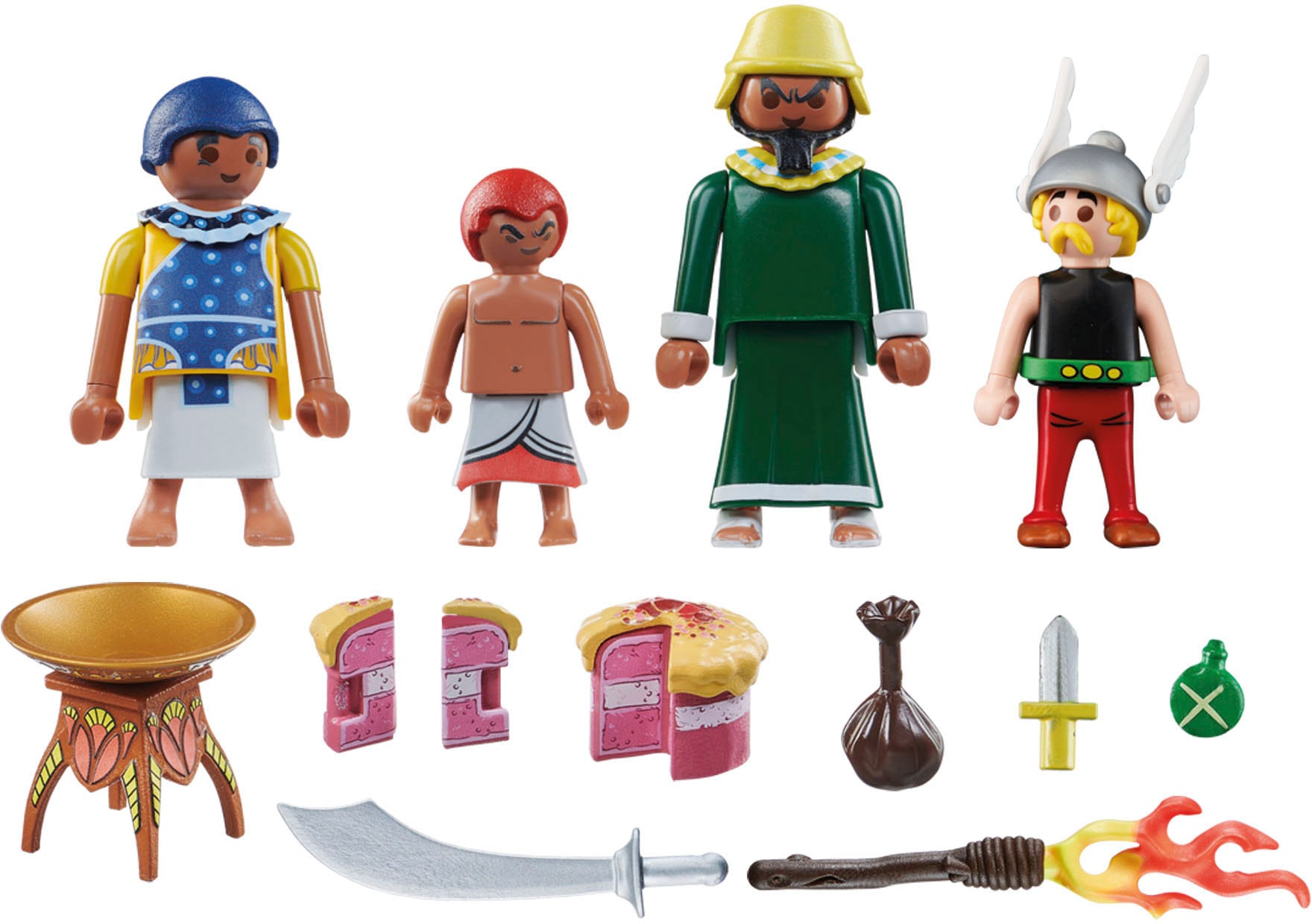 Playmobil® Konstruktions-Spielset »Pyradonis' vergiftete Torte (71269), Asterix«, (24 St.), Made in Europe