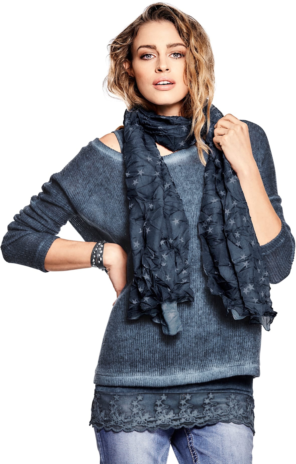 heine Rundhalsshirt "Rundhals-Shirts", 3 Stk. günstig online kaufen