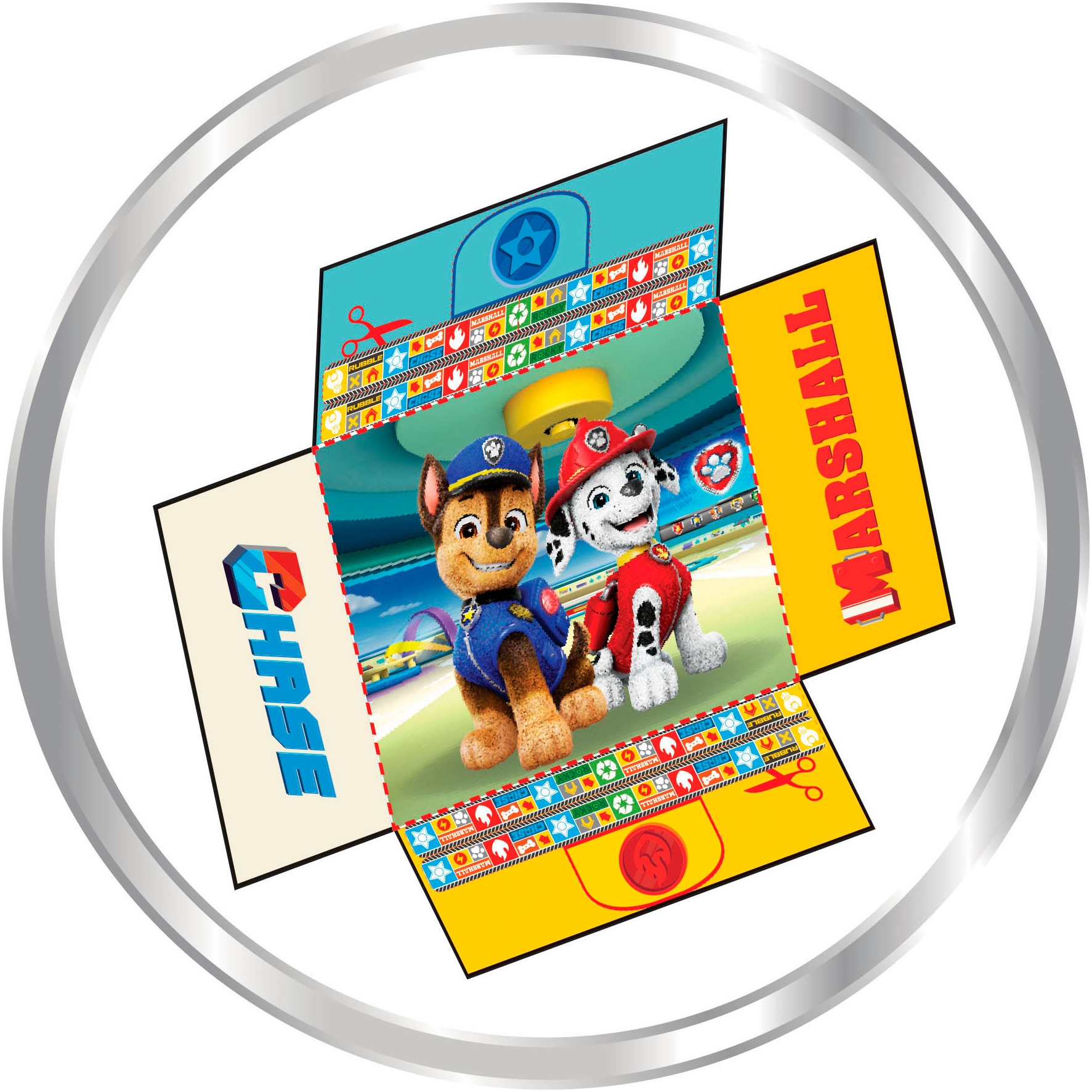 Carrera® Autorennbahn »Carrera First, Paw Patrol - On the Track«