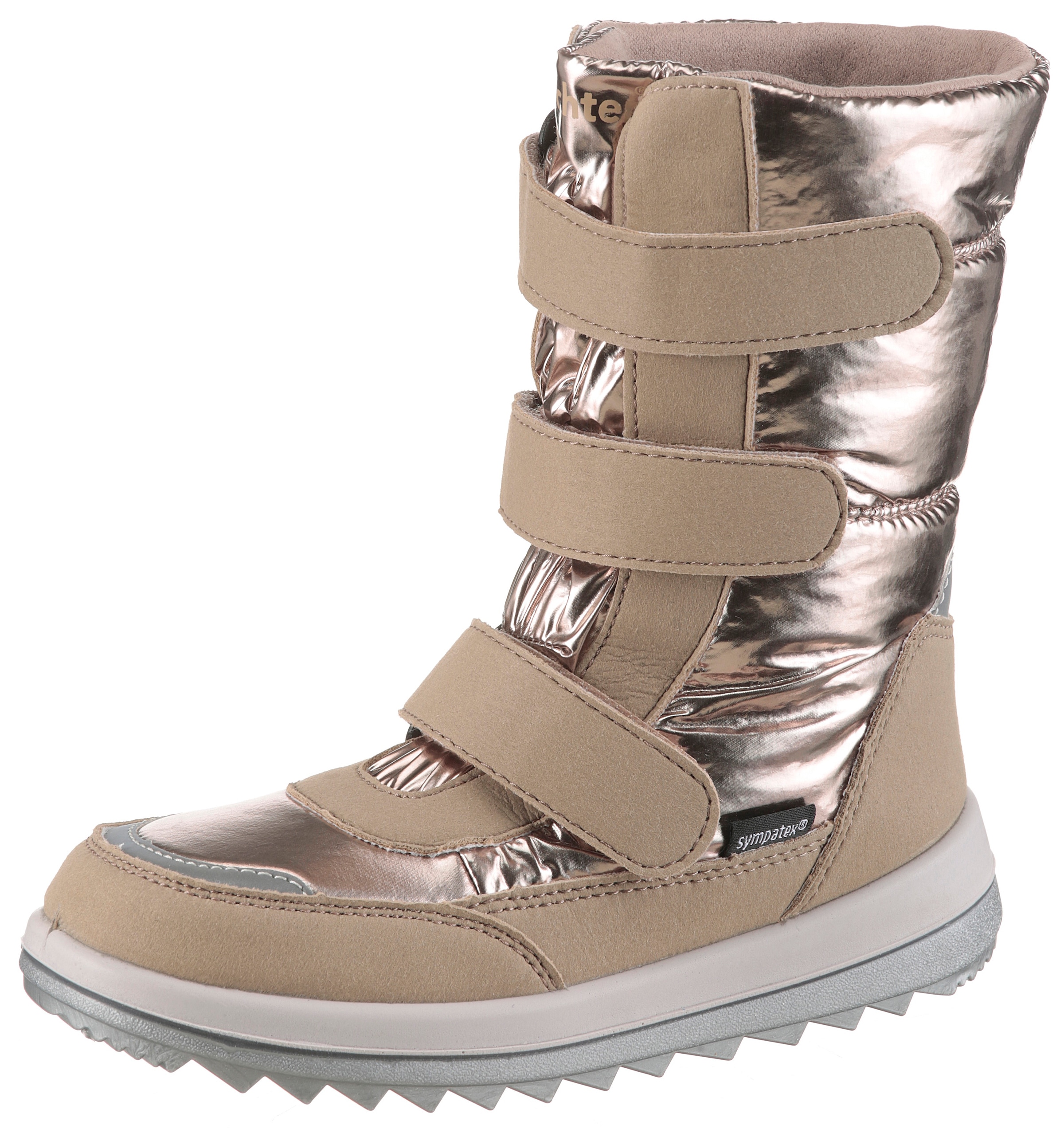 Richter Winterstiefel »Husky WMS: Weit«  Klettstiefel mit wasserdichtem Sympatex, Größenschablone zum Download