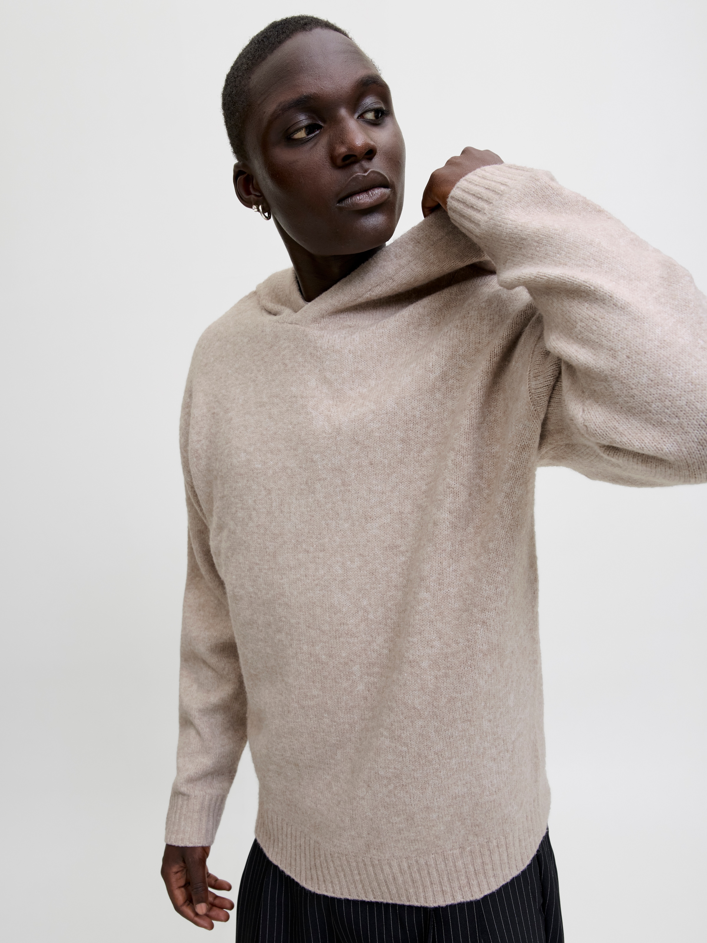 Jack & Jones Kapuzenpullover »JJESOHO OLLIE KNIT HOOD LN«
