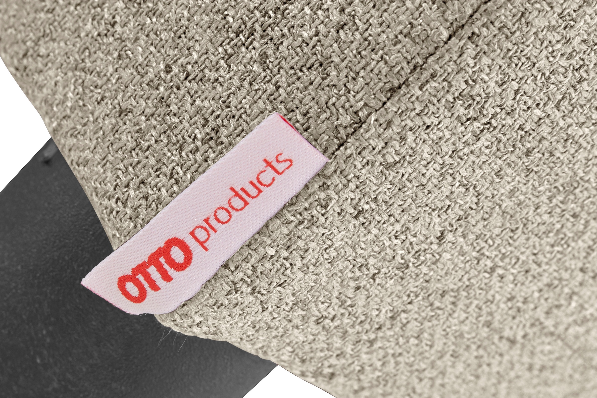OTTO products Polsterhocker »Grenette«, frei oder als Teil des Modulsofas, Baumwollmix oder recycelte Stoffe