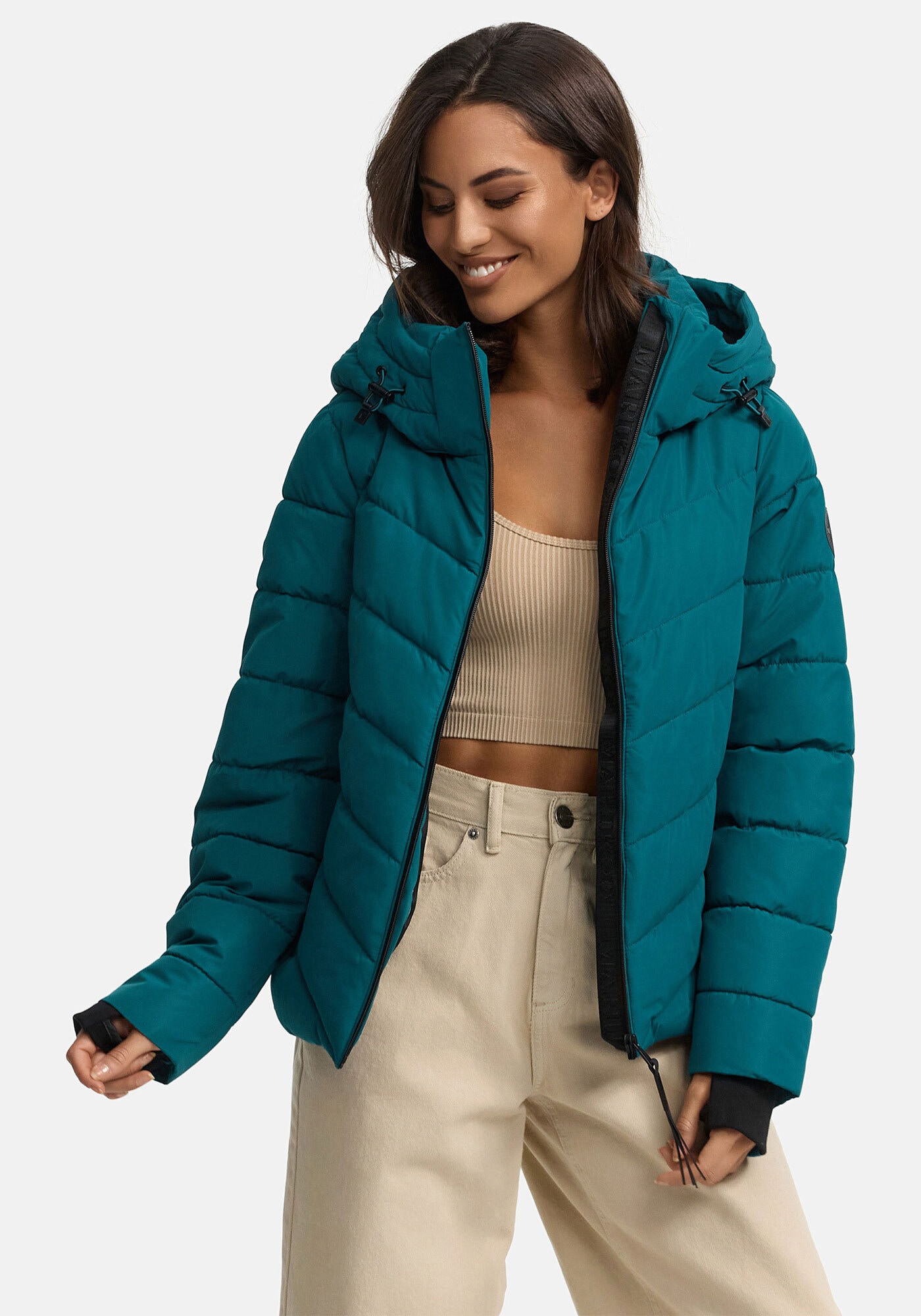 Marikoo Winterjacke »Samuiaa XVI«, mit Kapuze