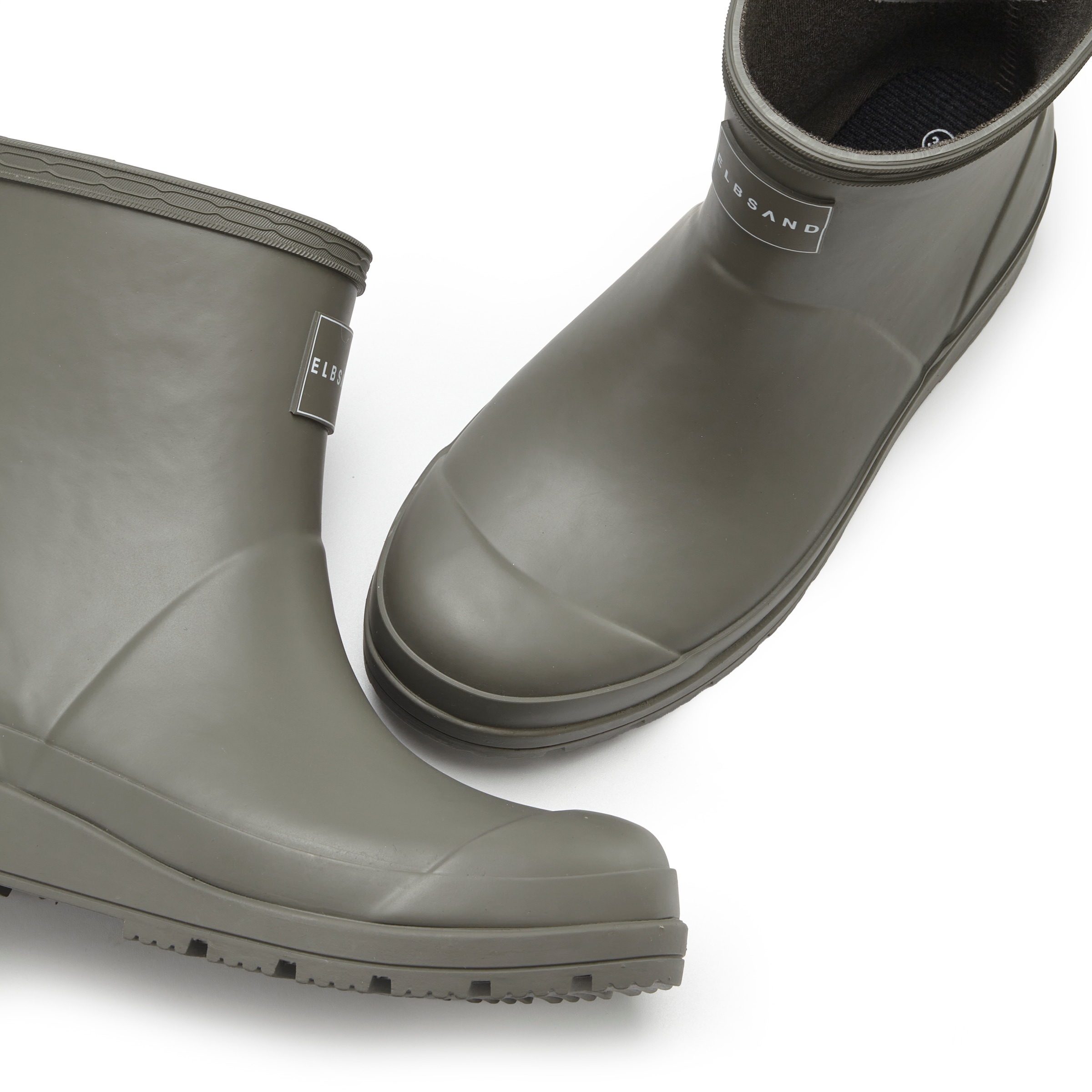 Bottines en caoutchouc homme Elbsand Vert olive Taille 41 5