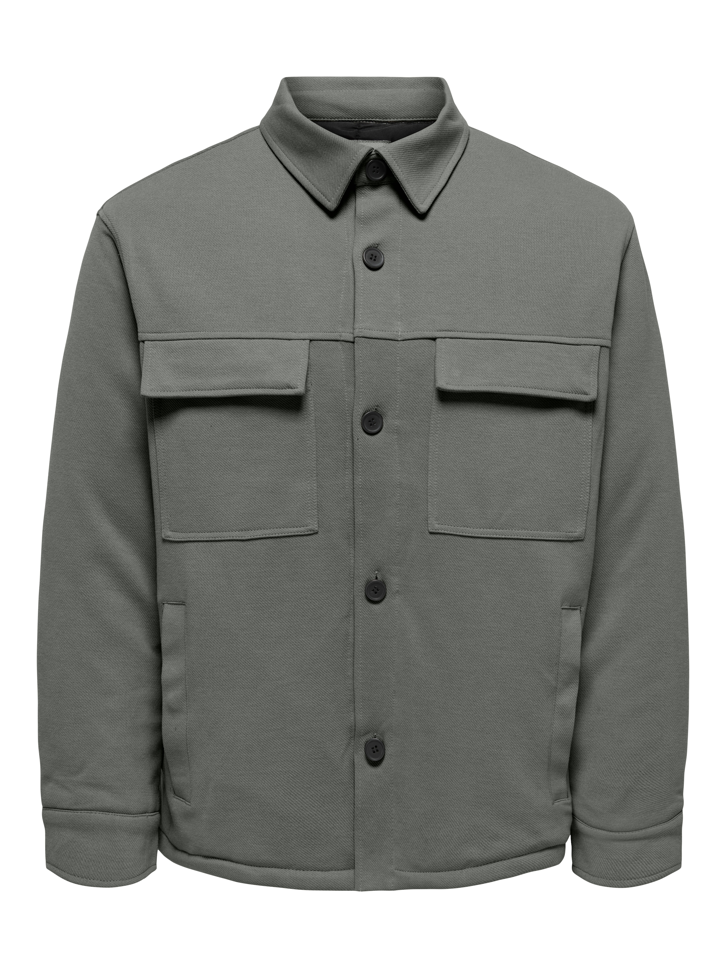 ONLY & SONS Langarmhemd "ONSNEWKODYL SHACKET SWEAT" günstig online kaufen