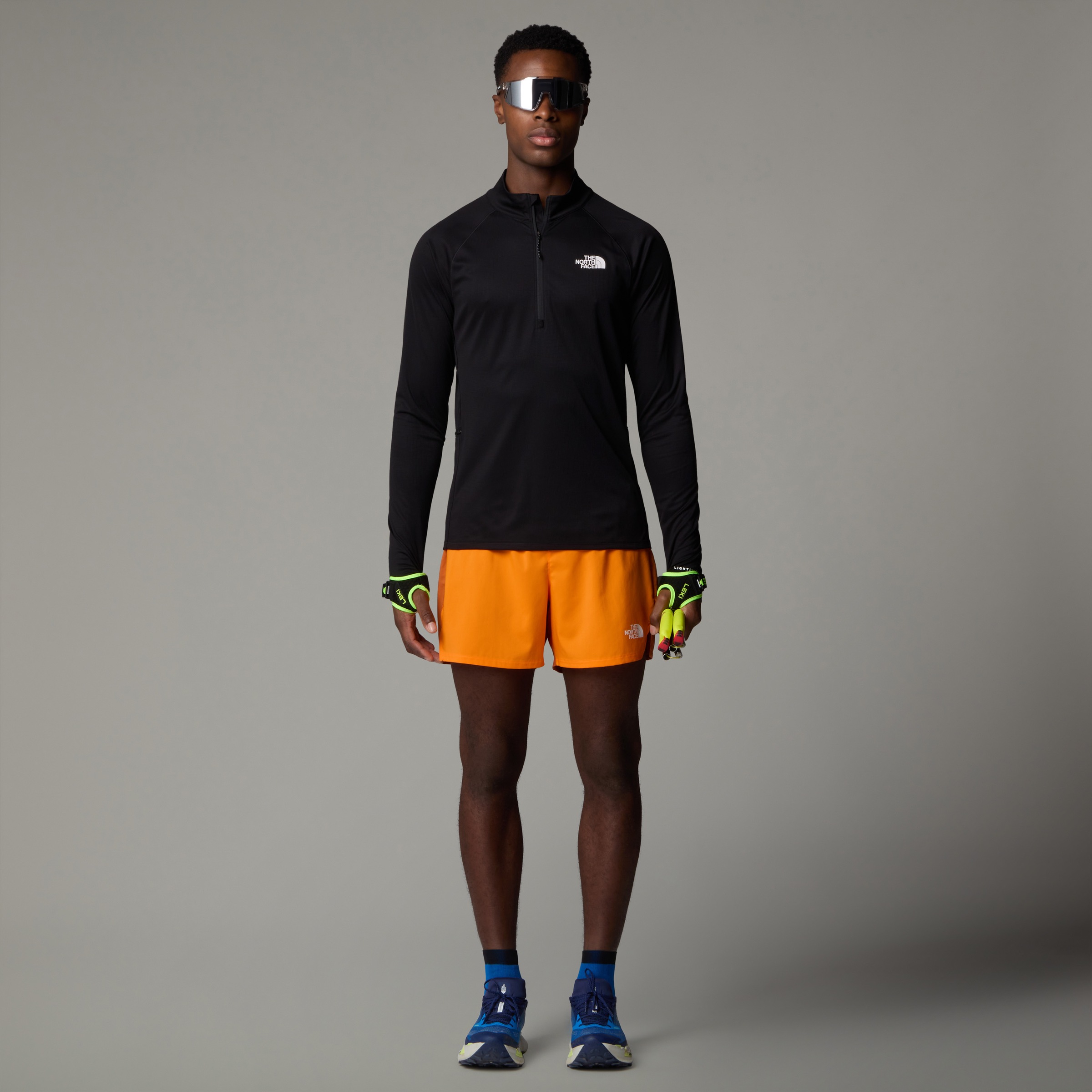 The North Face Funktionsshirt »Sunriser Langarm-Top mit 1/4-langem RV für Herren«, (1 tlg.)