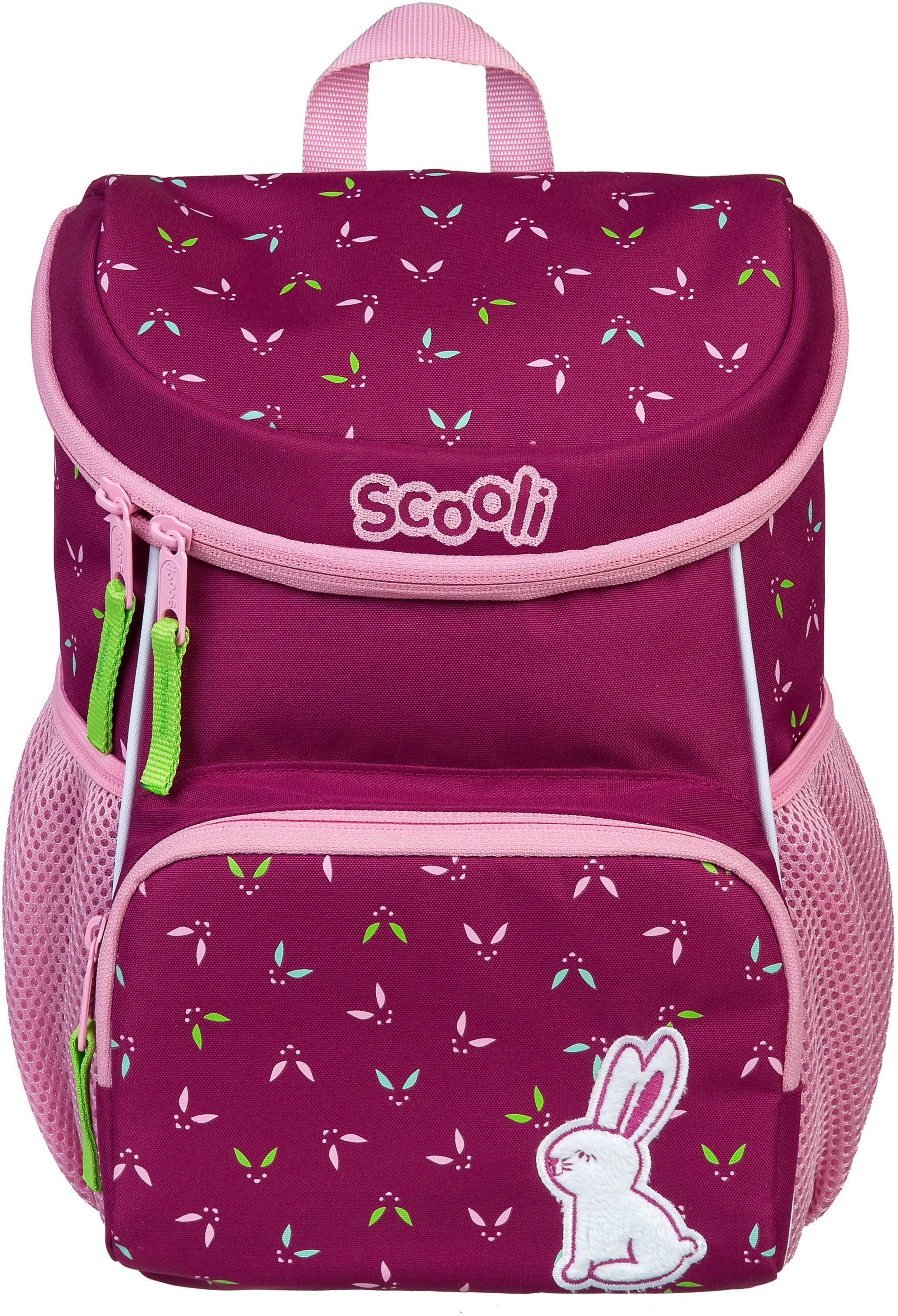 Scooli Kinderrucksack "Mini-Me, Rosie Rabbit", Reflektoren