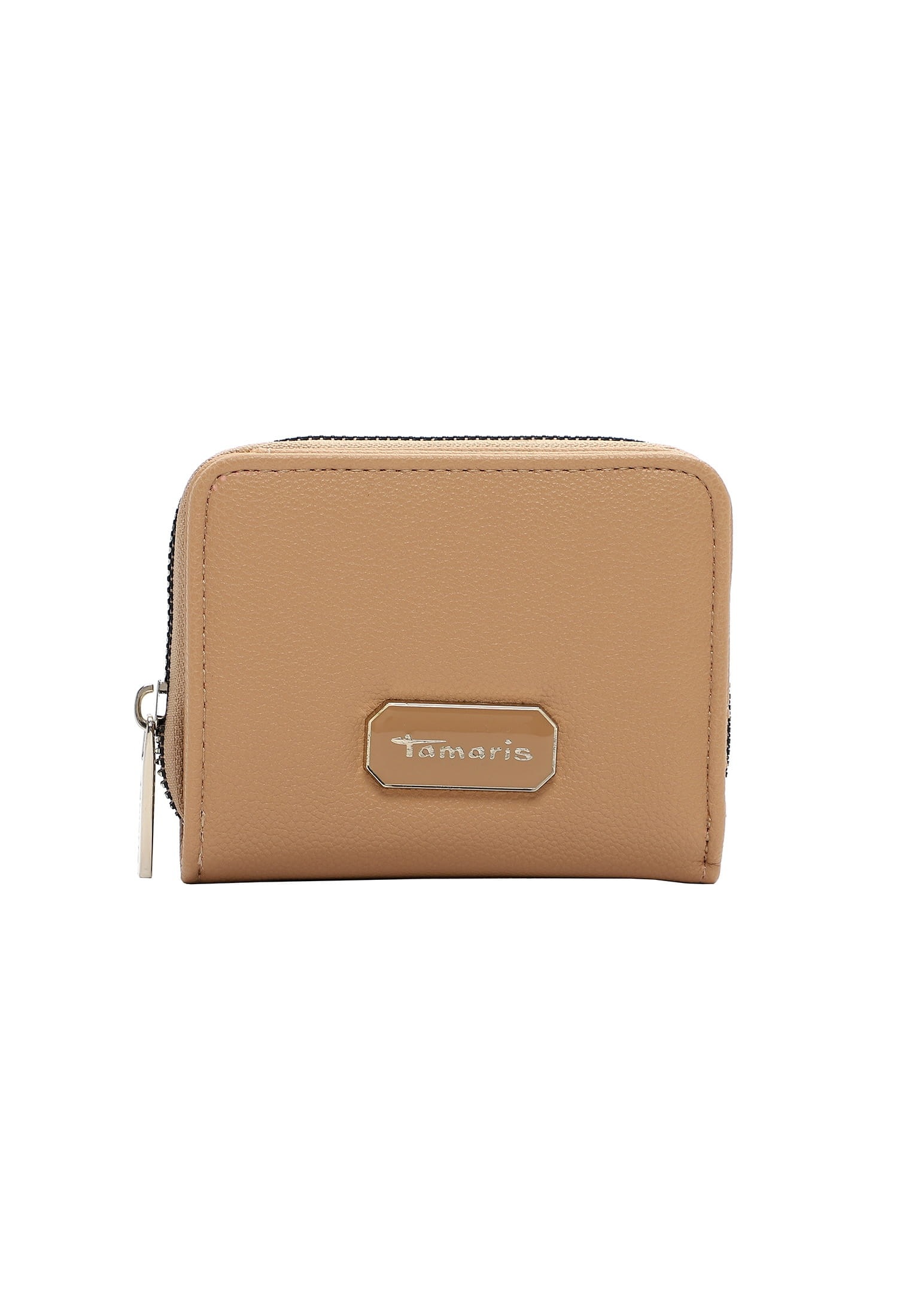 TAMARIS Damen Geldbörse "Geldbörse TAS Katharina", beige, Obermaterial: 60% Polyurethan PU. 40% Polyester PES., Kleinlederwaren