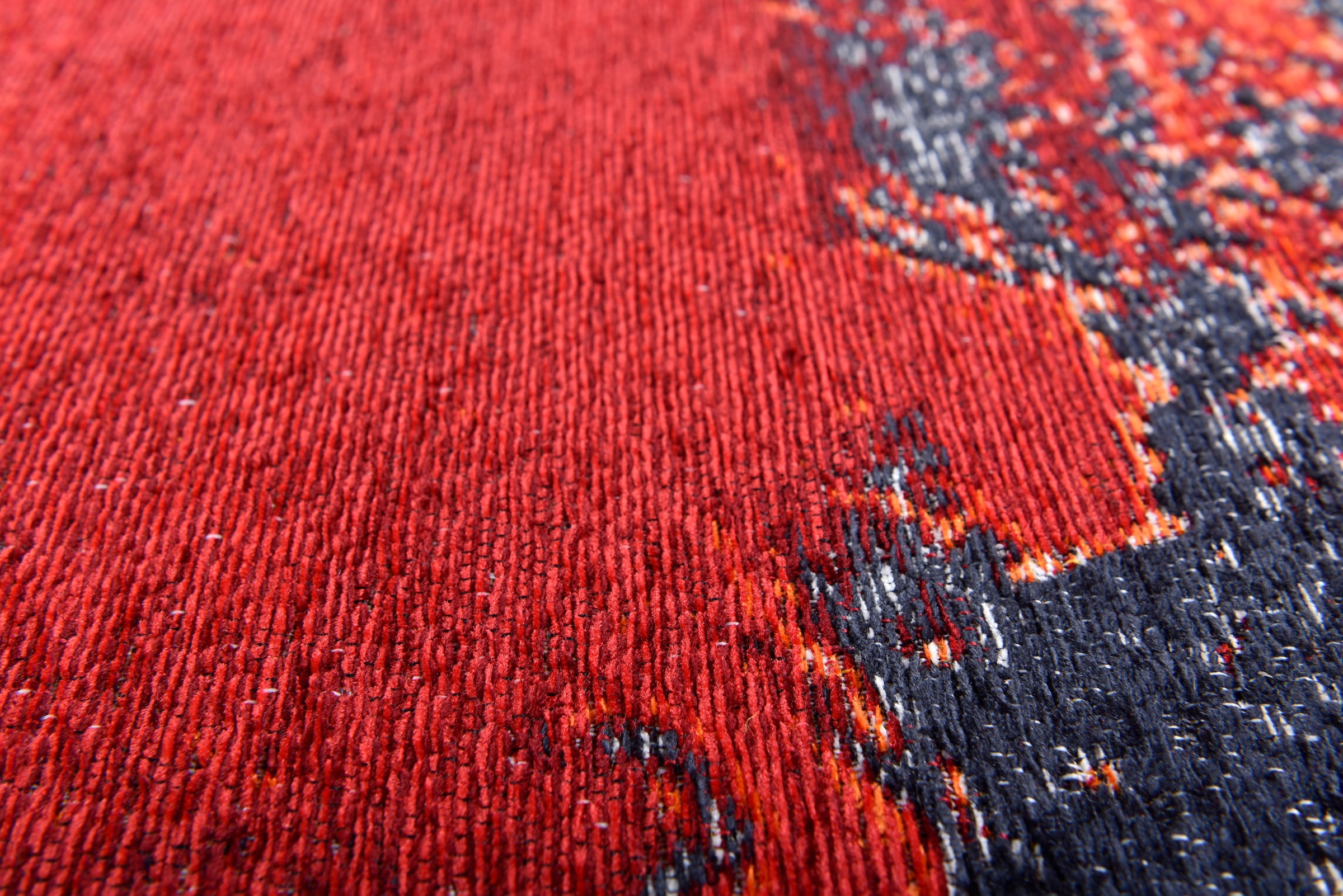 Gino Falcone Teppich »Cosima-116« rechteckig 3 mm Höhe flachgeweber Jaquard-Teppich, mit Chenillegarn, modernes Design