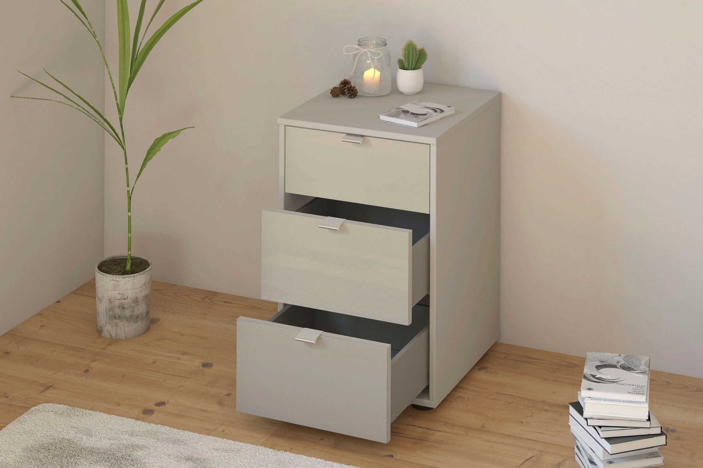 WIEMANN Nachtkonsole "Nizza" Set, 2 Stk. tlg. vormontiert, mit Soft-Close u günstig online kaufen