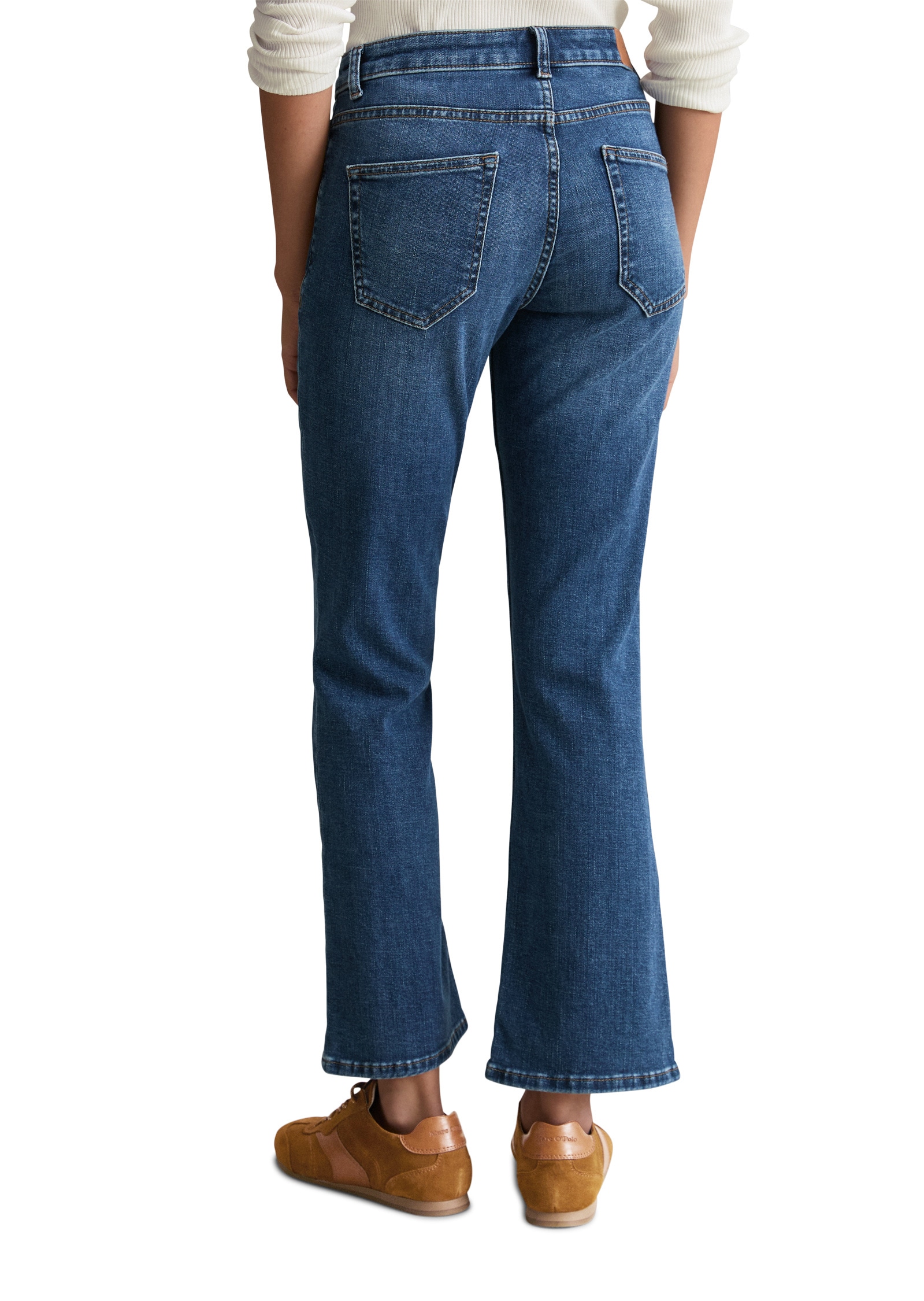 Marc O'Polo DENIM Bootcut-Jeans »aus Organic Cotton Stretch«