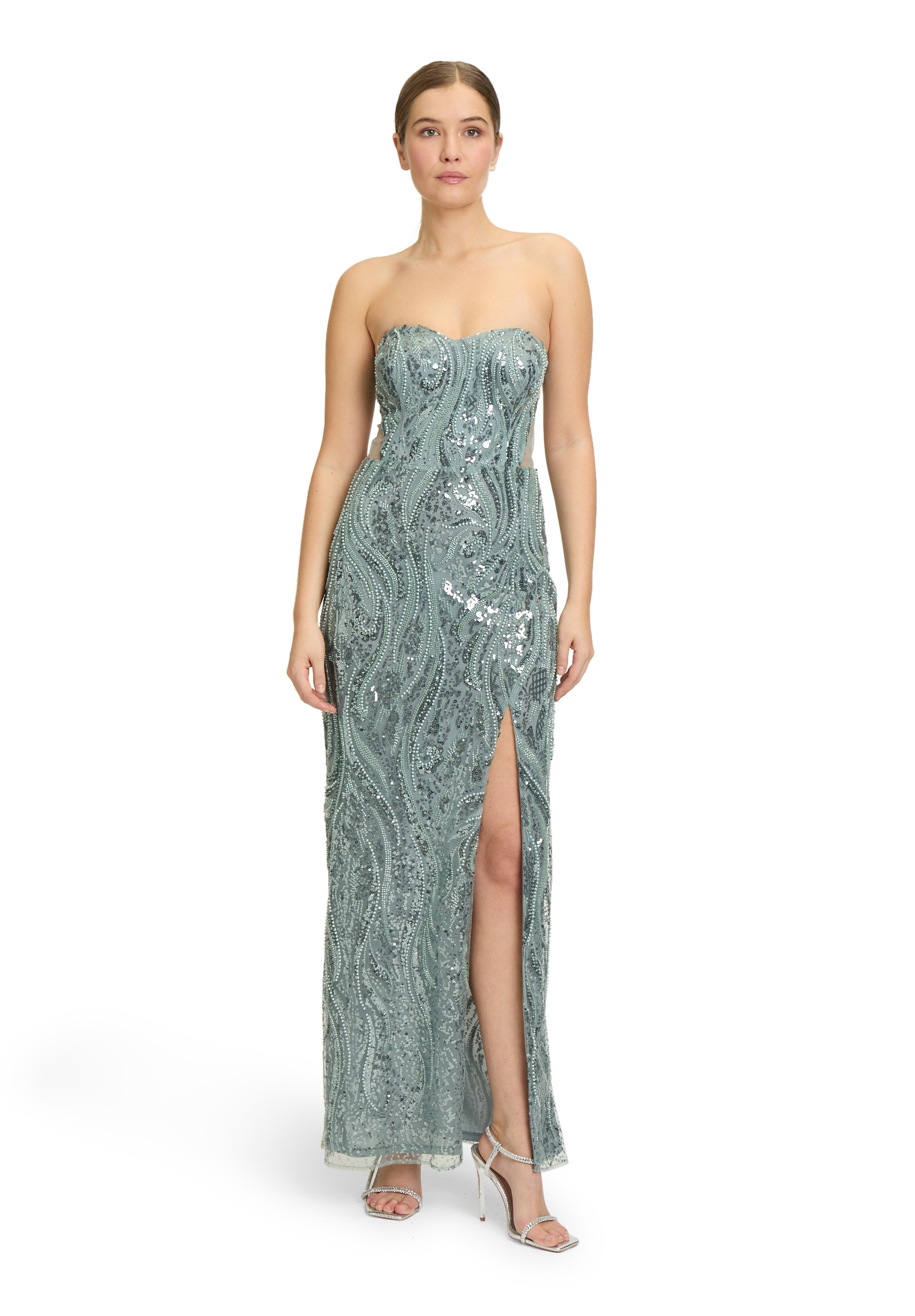 Vera Mont Abendkleid "Vera Mont Damen Abendkleid mit Pailletten", Cut-Outs günstig online kaufen