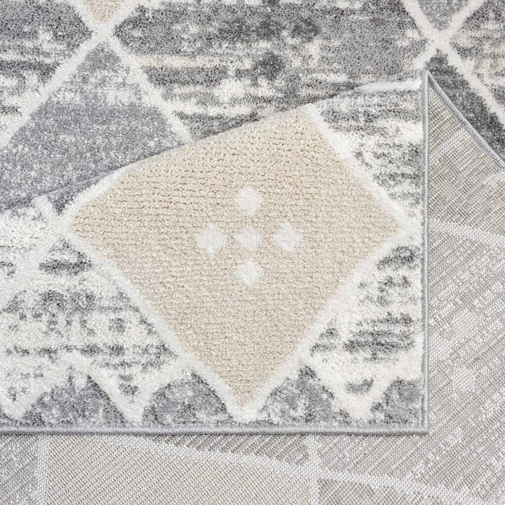 Carpet City Teppich »FLAIR179«, rechteckig, 11 mm Höhe, Kurzflor-Teppich, Skandi-Stil, Wohnzimmer