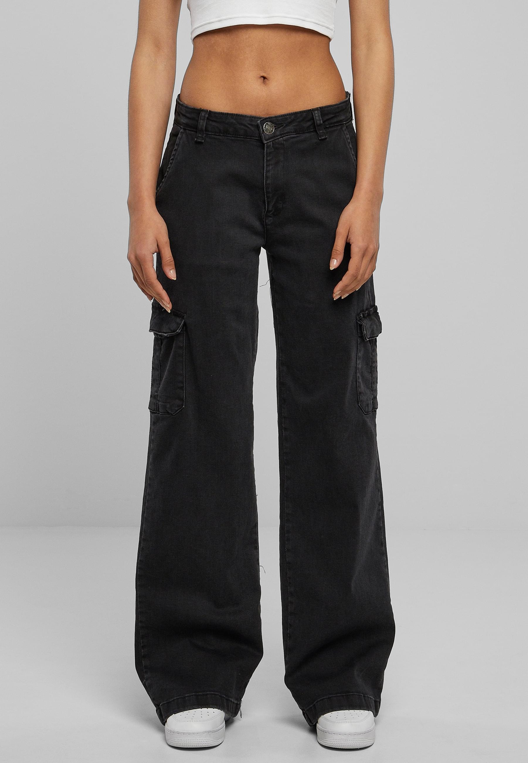 URBAN CLASSICS Stoffhose »Urban Classics Damen«, (1 tlg.)