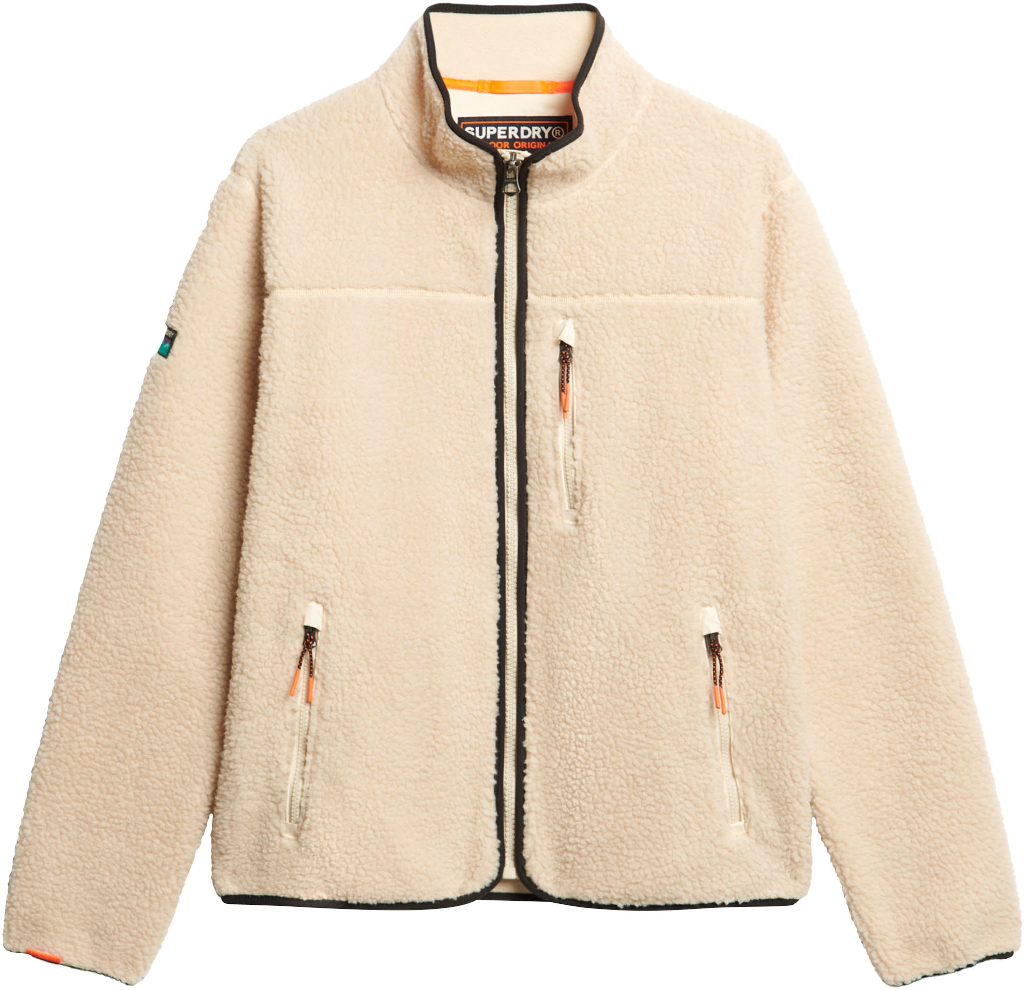 Superdry Fleecejacke »OUTDOOR FULL ZIP FLEECE«, ohne Kapuze