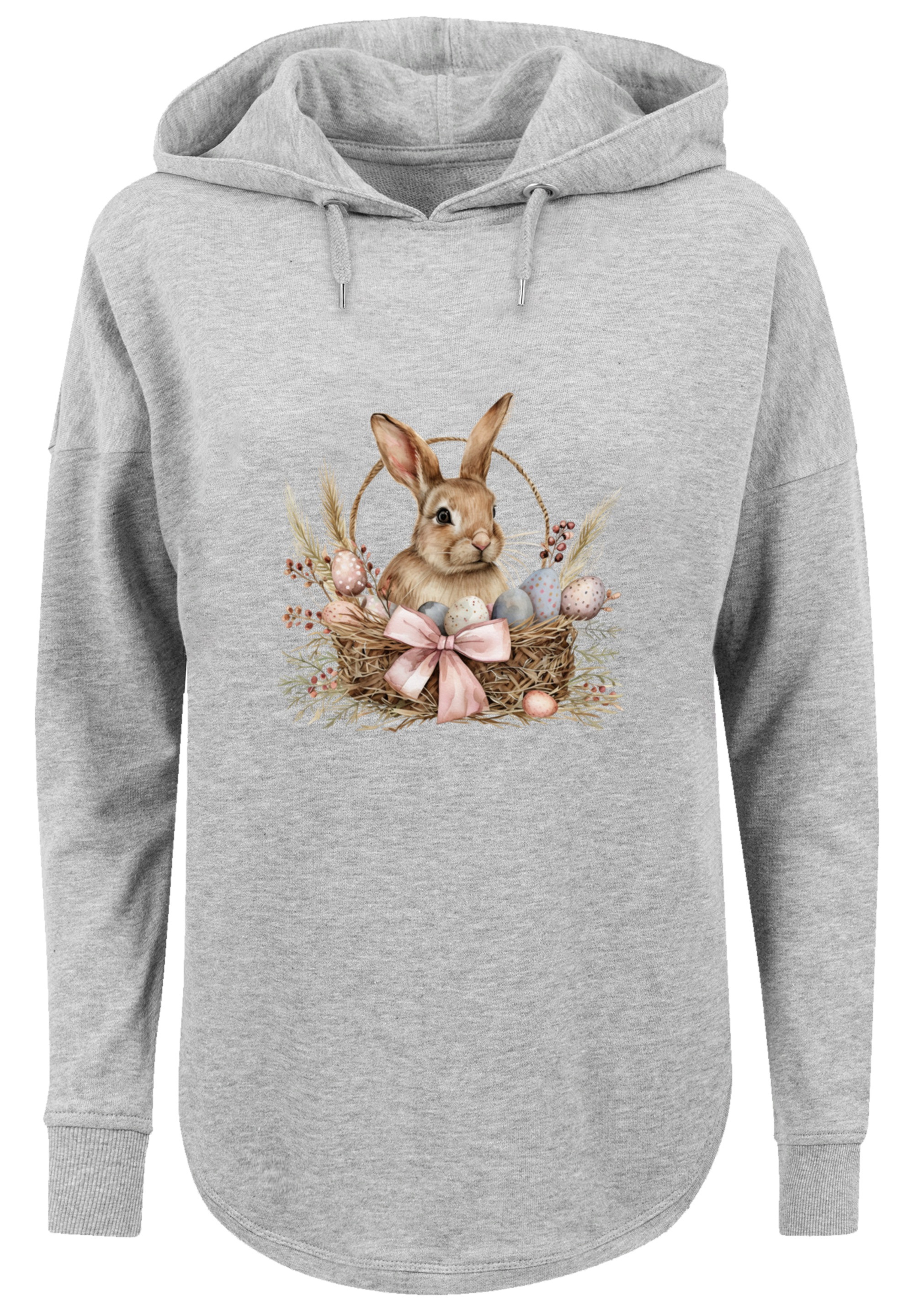 F4NT4STIC Kapuzenpullover »Osterhasen Korb Dekor«, Premium Qualität