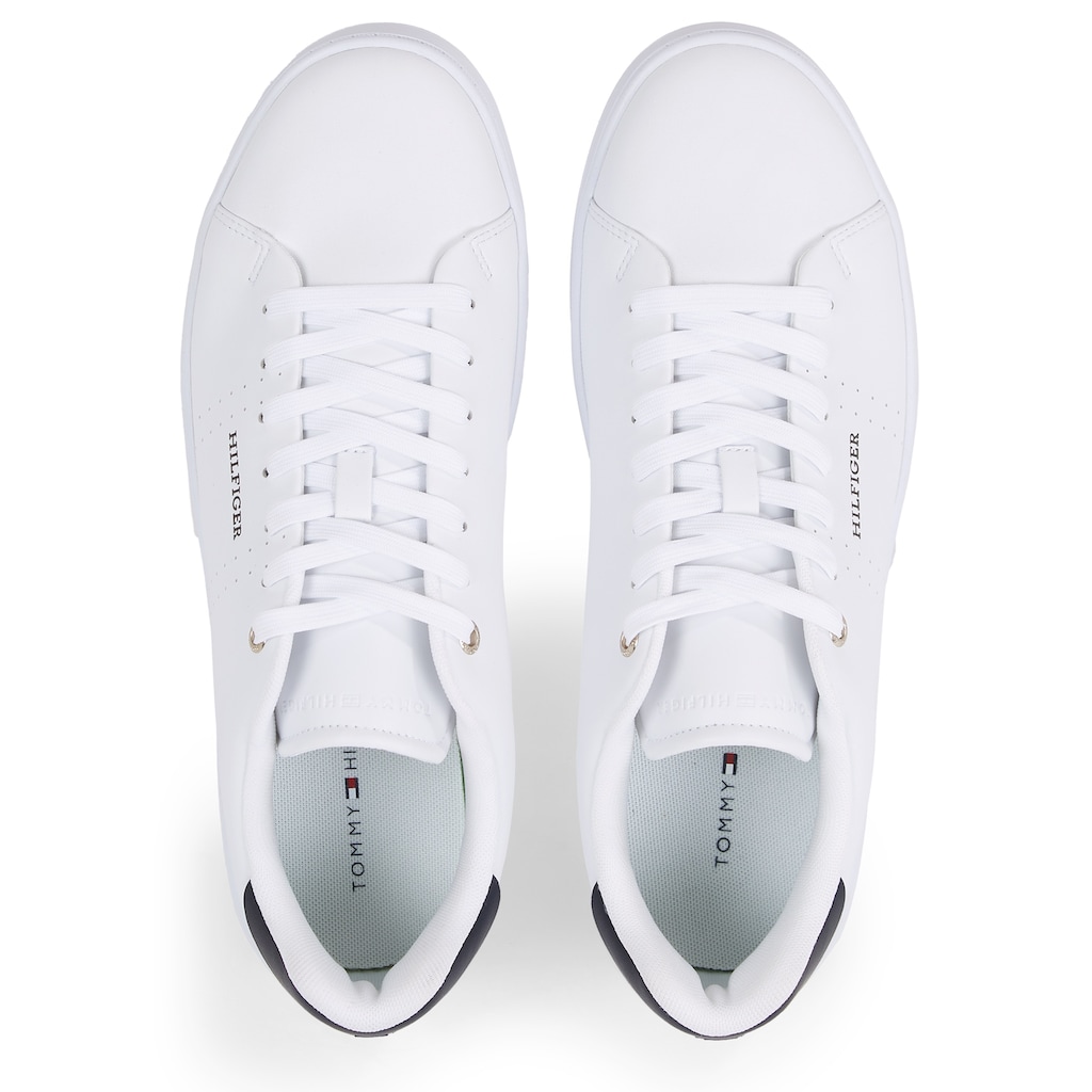 Tommy Hilfiger Sneaker »COURT CUP LTH PERF DETAIL«