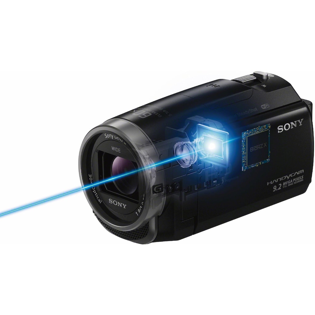 Sony Camcorder »HDR-CX625B«, Full HD, NFC-WLAN (Wi-Fi), 30 fachx opt. Zoom