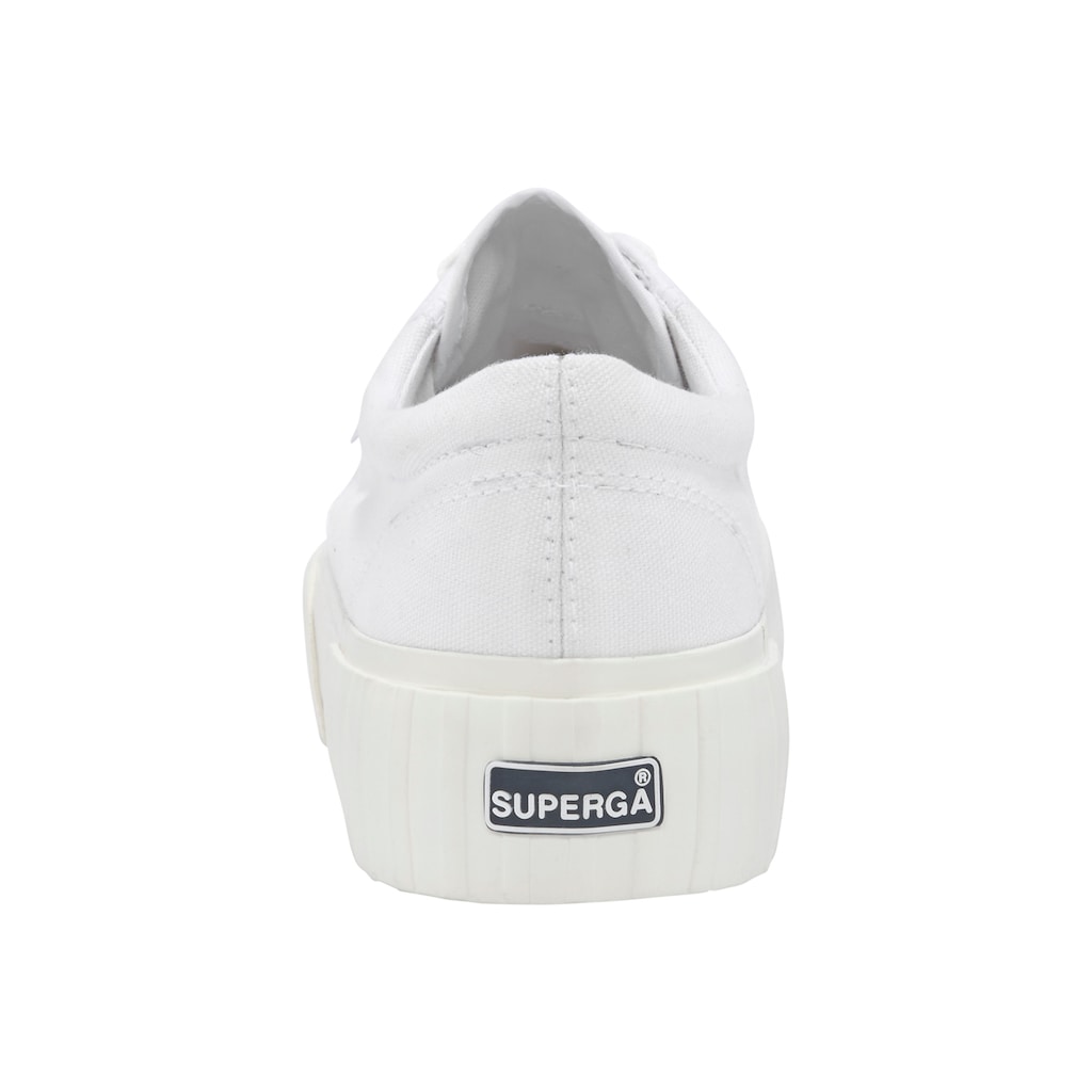 Superga Plateausneaker »Stripe Platform«