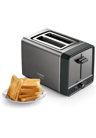 BOSCH Toaster »TAT5P425DE DesignLine« 2 kurz...