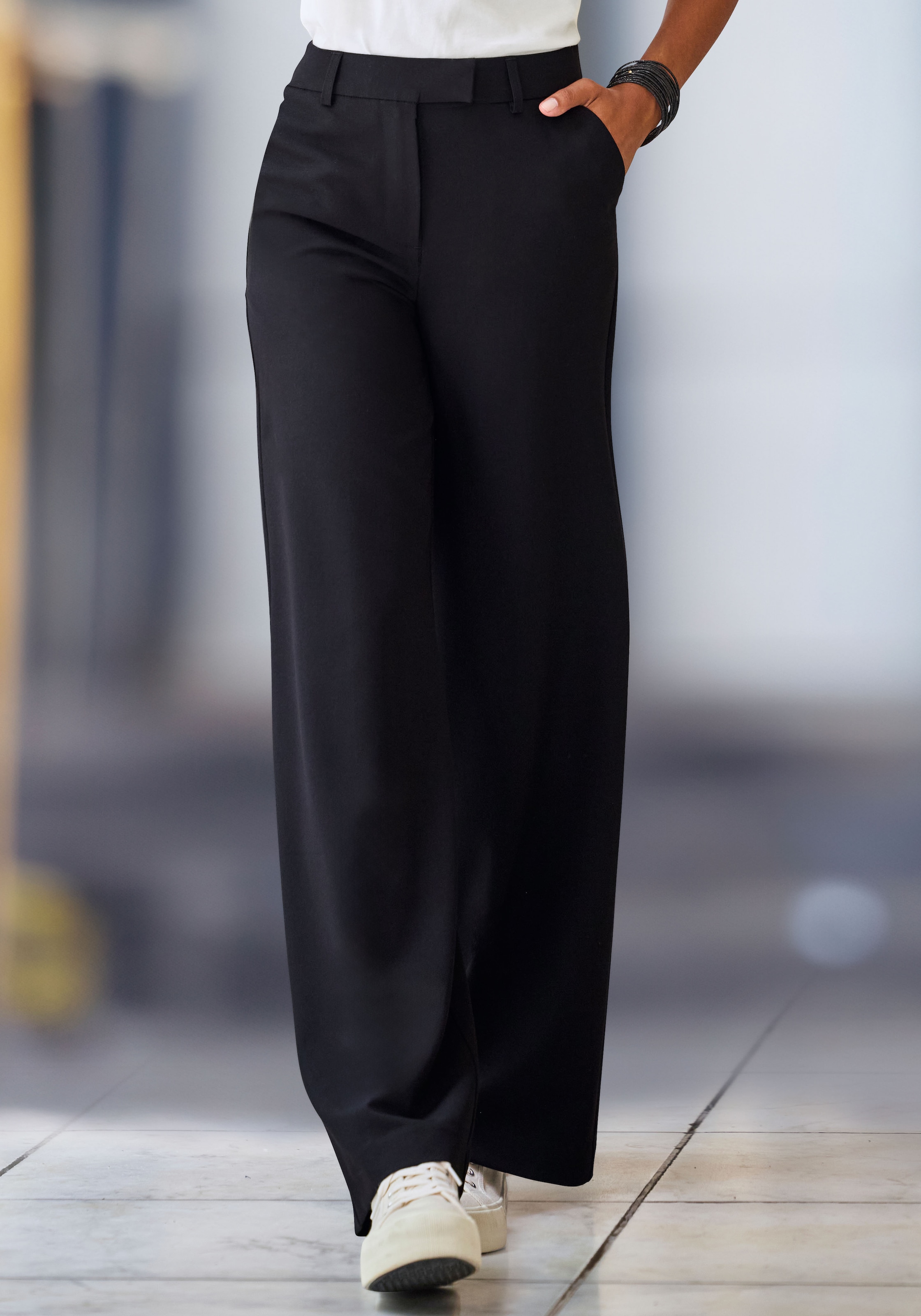 LASCANA Anzughose mit verstellbarem Bund, individuell regulierbar günstig online kaufen