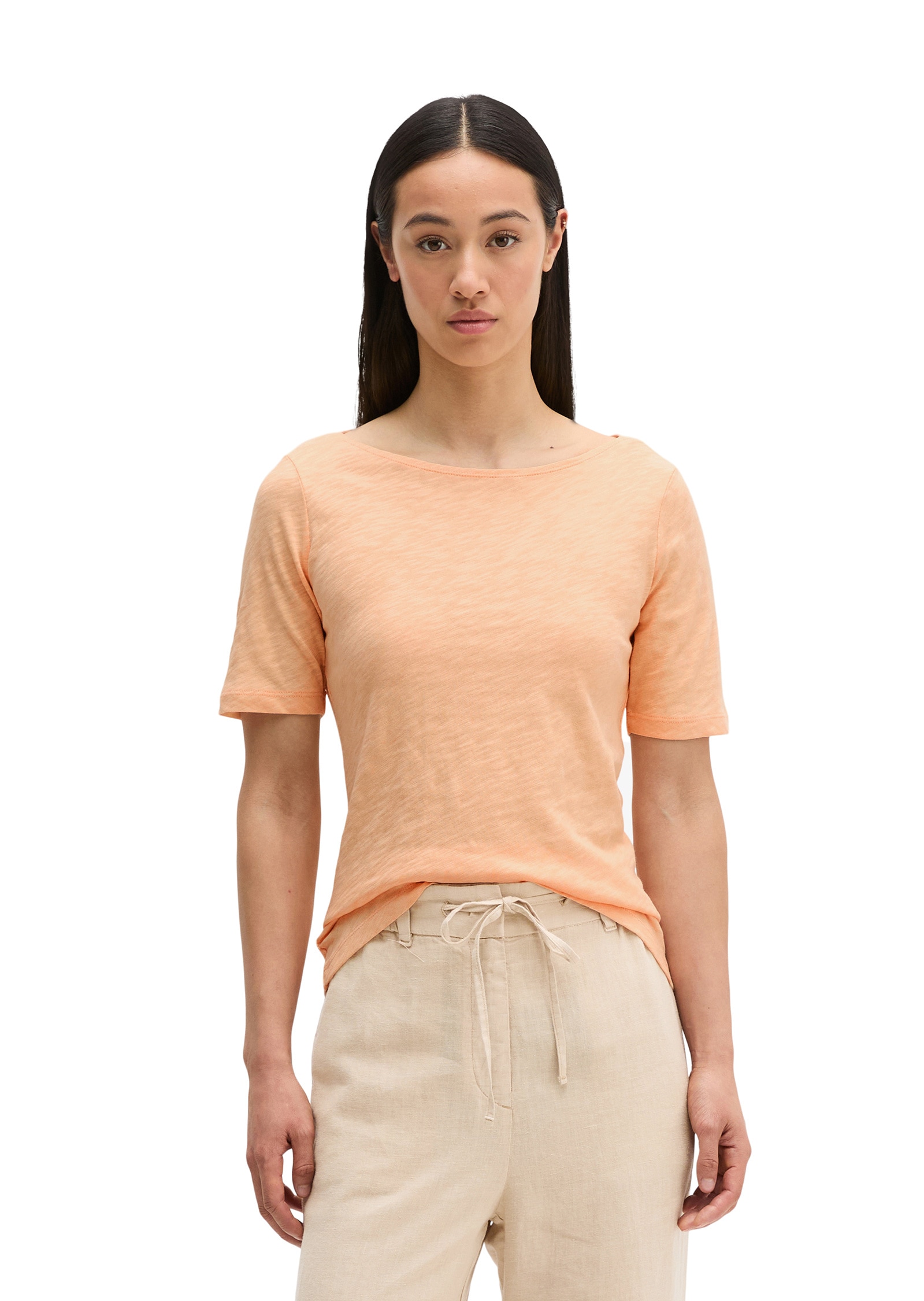 Marc OPolo T-Shirt "mit U-Boot-Ausschnitt"