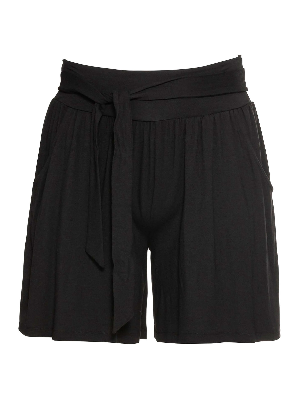 Sheego Shorts »Große Größen«, mit Bindeband und Smokbund hinten