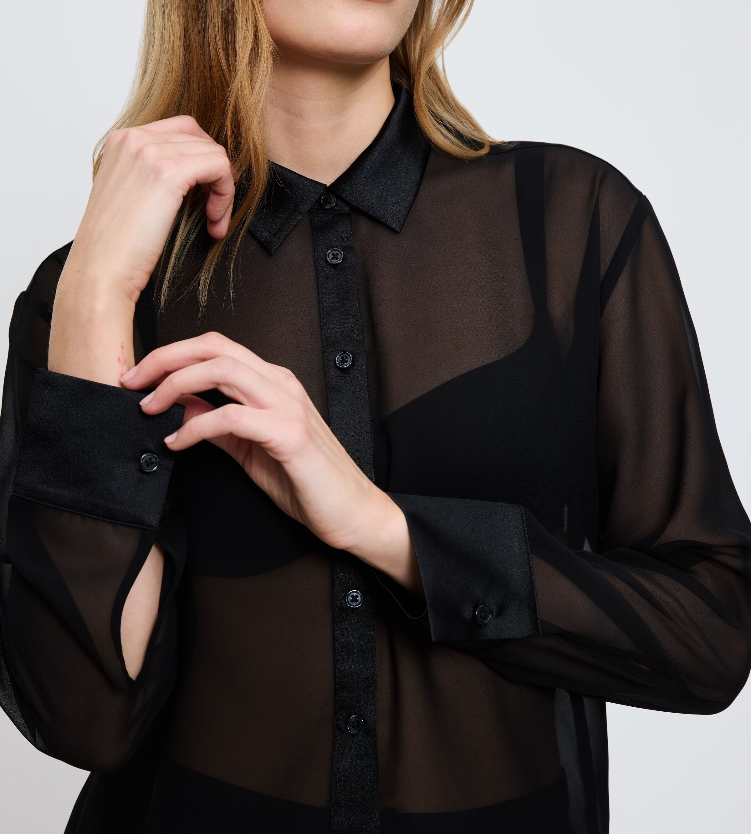 Triumph Hemdbluse »A Weekend to Remember Shirt«, transparenter Look