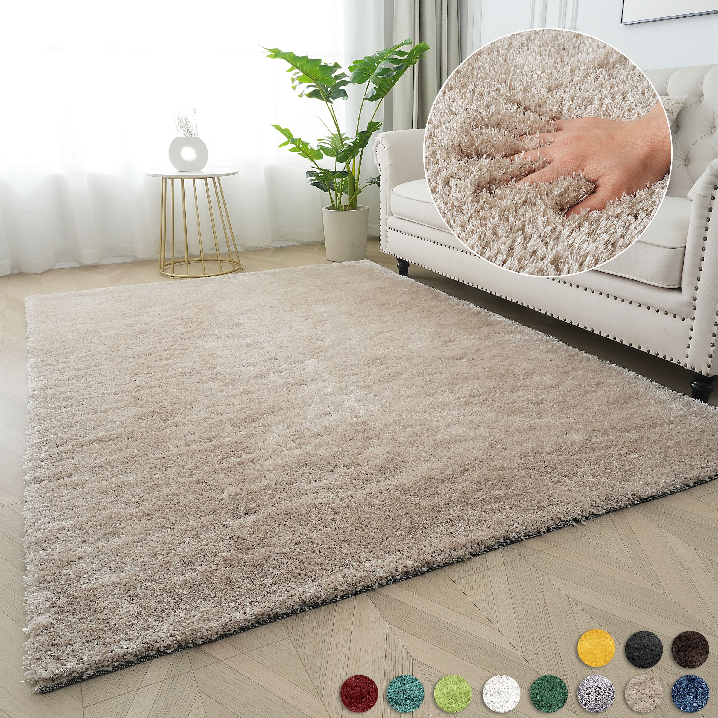 Bruno Banani "Dana Teppich, besonders weich und kuschelig, Kundenliebling" günstig online kaufen