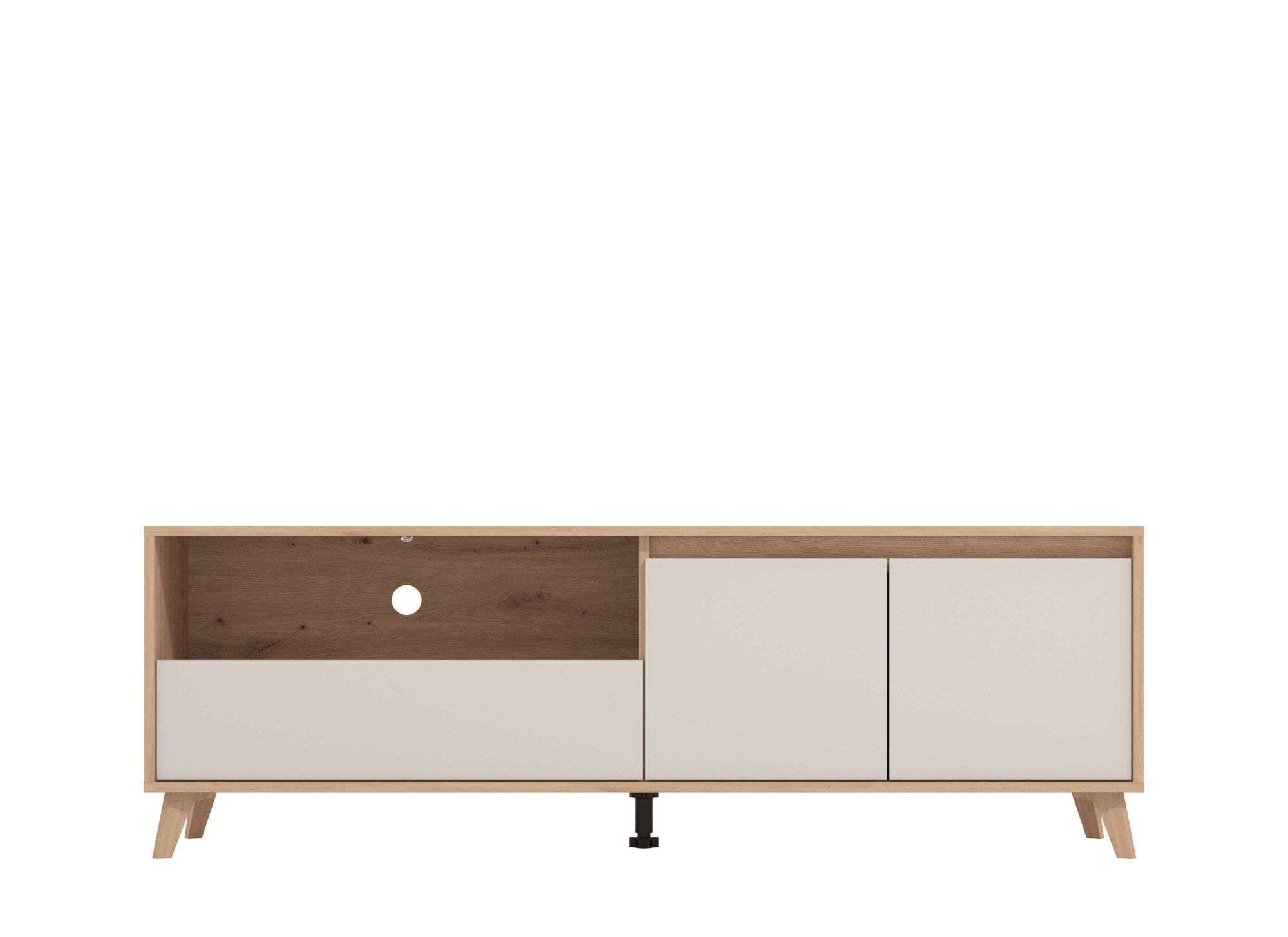 INOSIGN TV-Board »Stirling, TV-Kommode, TV-Board, TV-Schrank, Breite 158,5 cm«, in 2 Farbausführungen, 2 Türen, mit Schublade