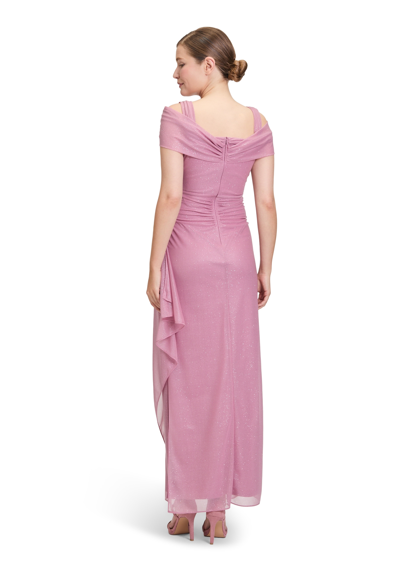 Vera Mont Abendkleid »Vera Mont Abendkleid im Glitzer-Look«, Material
