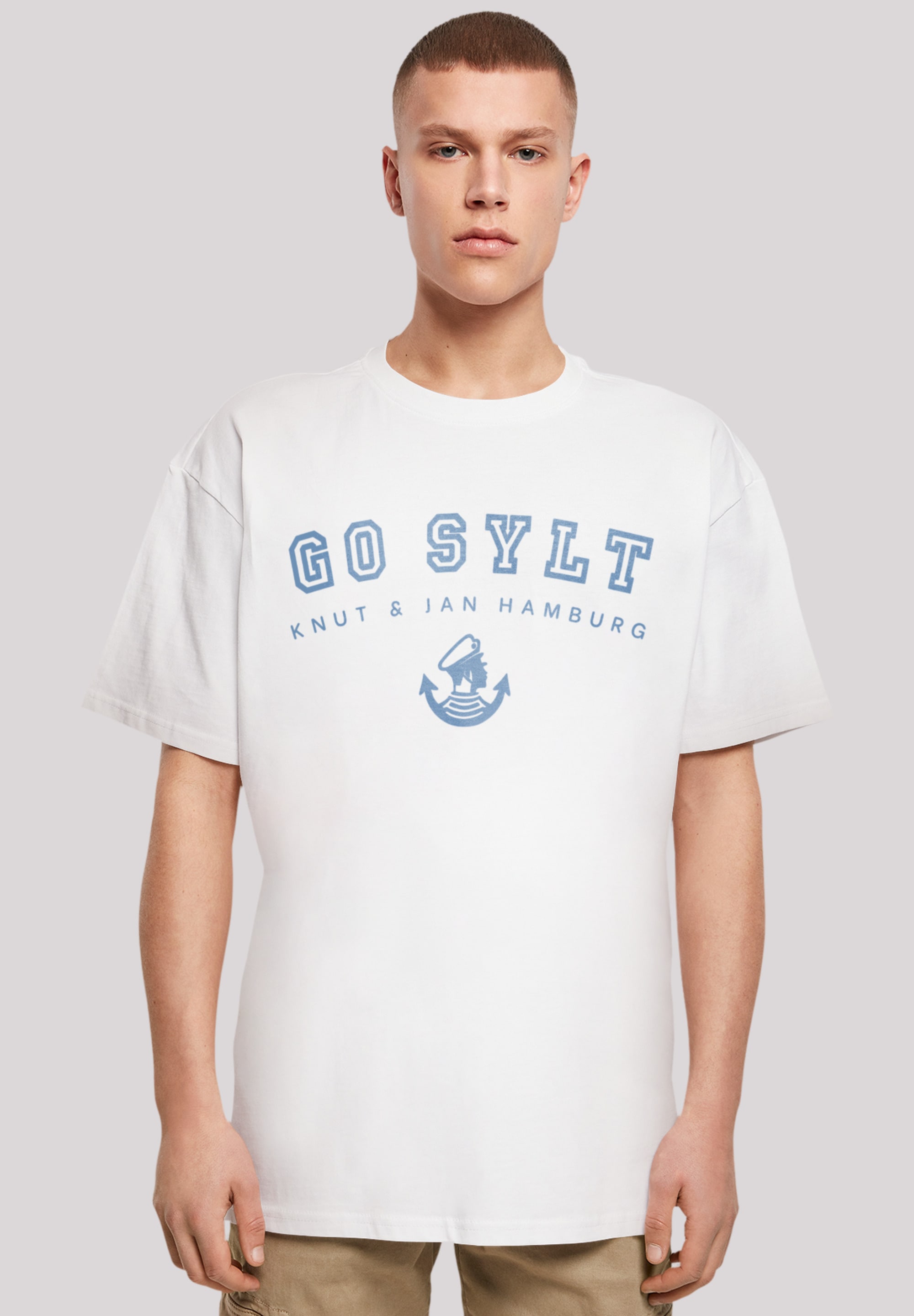 F4NT4STIC T-Shirt »Go Sylt Knut & Jan Hamburg«, Print ▷ für | BAUR