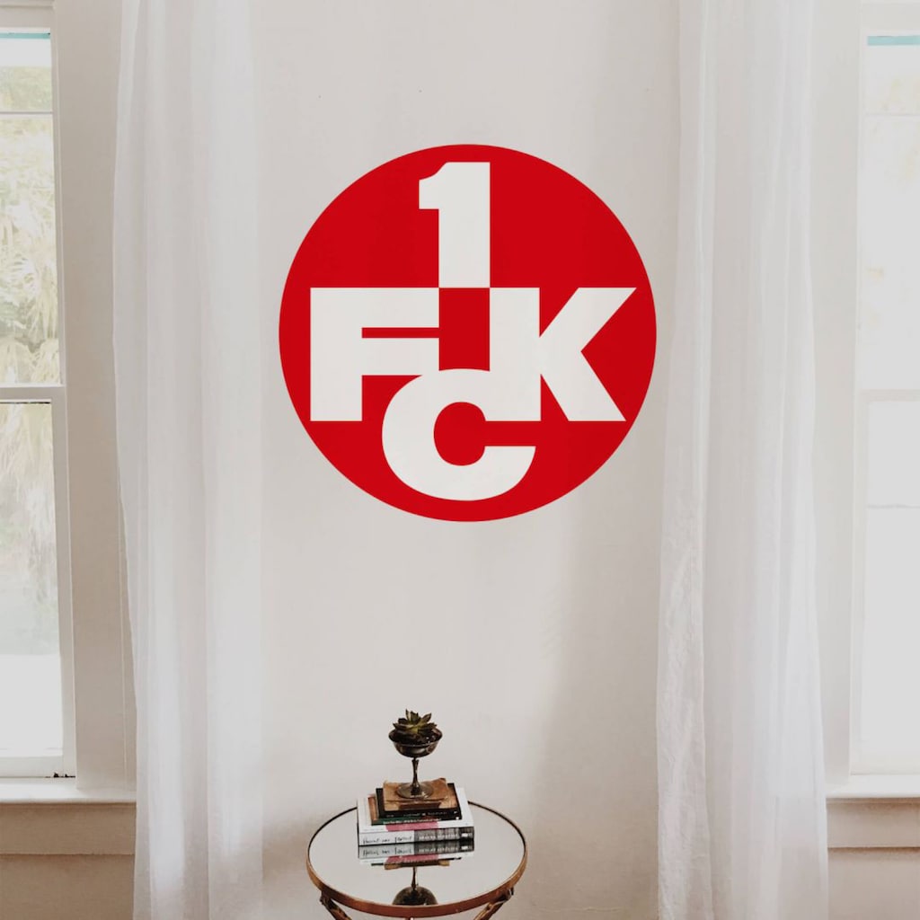 Wall-Art Wandtattoo »1.FC Kaiserslautern Logo«, (1 St.)