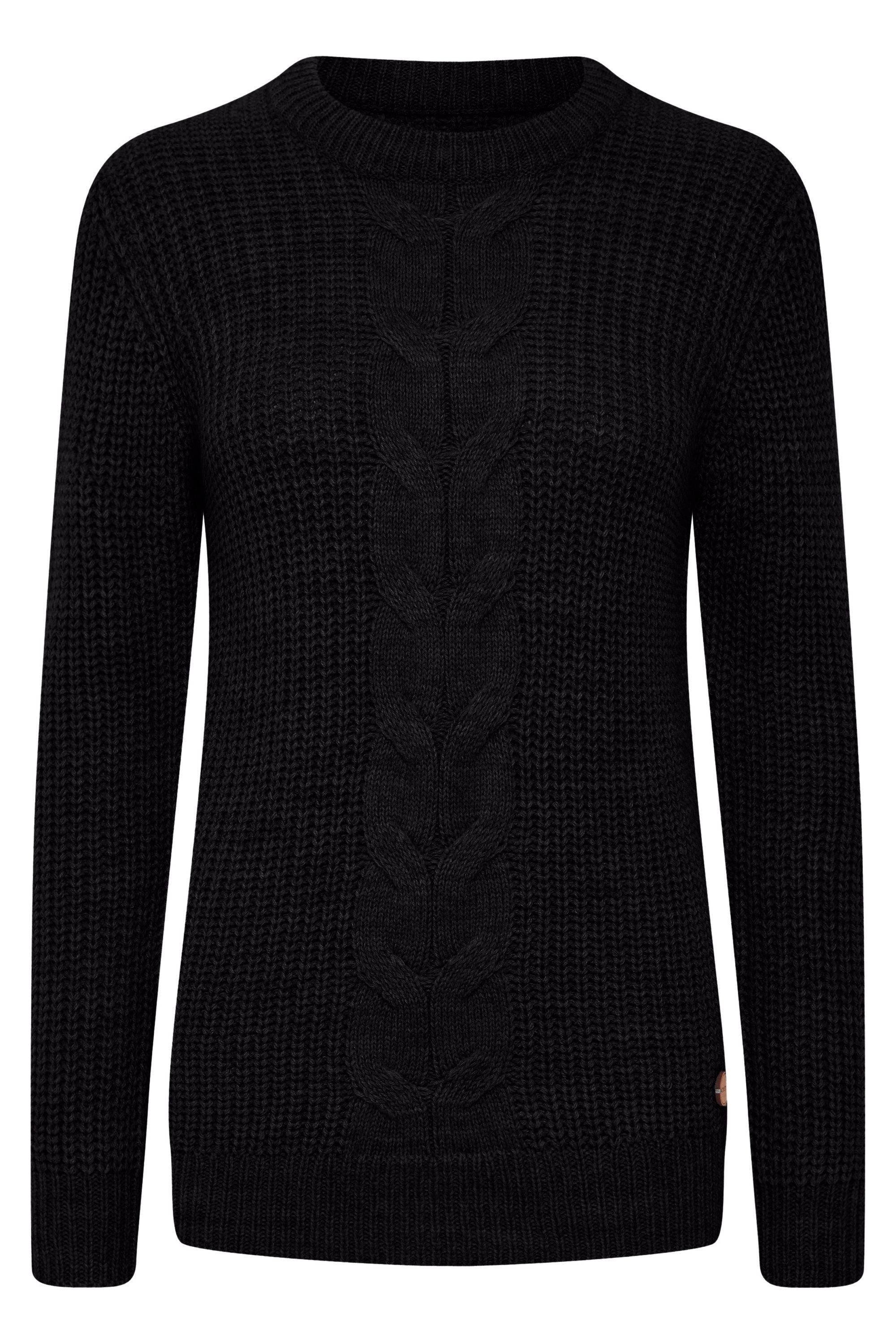 OXMO Strickfleece-Pullover "Strickpullover OXNatasja"