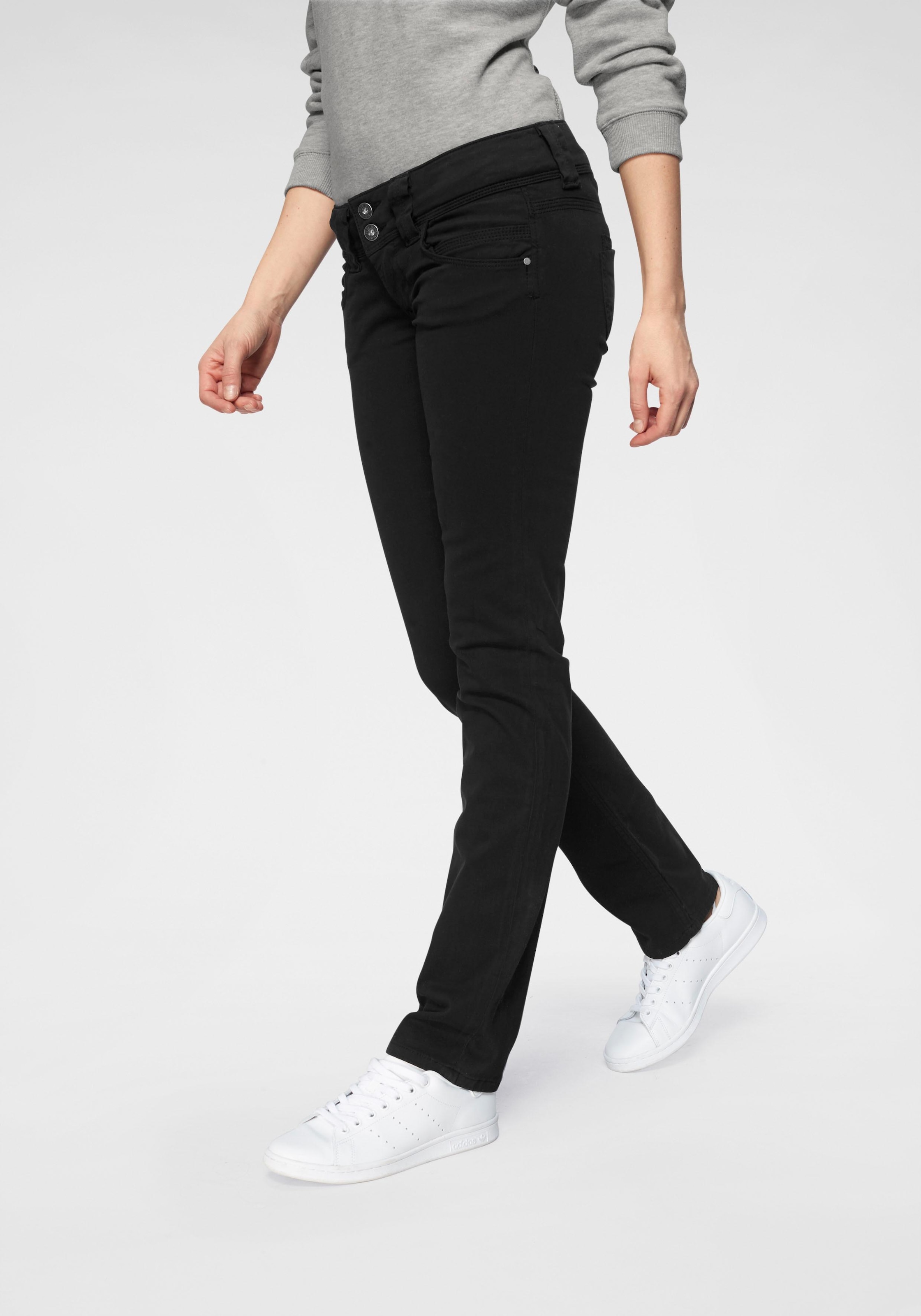 Black Friday Pepe Jeans Regular-fit-Jeans mit Badge | »VENUS«, BAUR