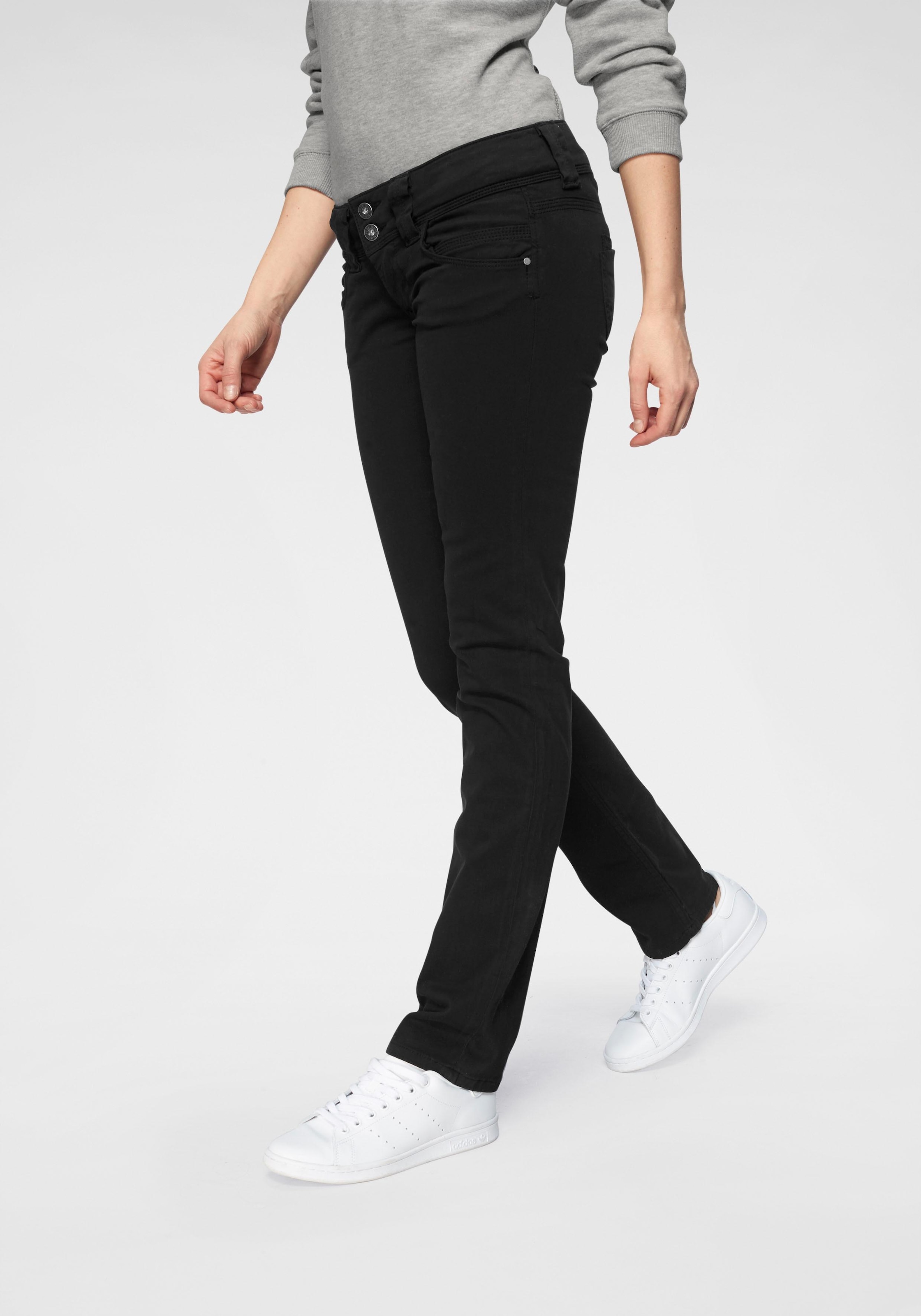 Pepe Jeans Damen Jeans Venus - Regular Fit - Blau - Authentic Rope günstig online kaufen