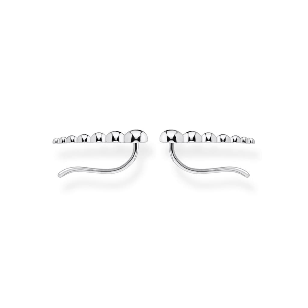 THOMAS SABO Paar Ohrstecker »Ear climber Kugeln silber, H2156-001-21«