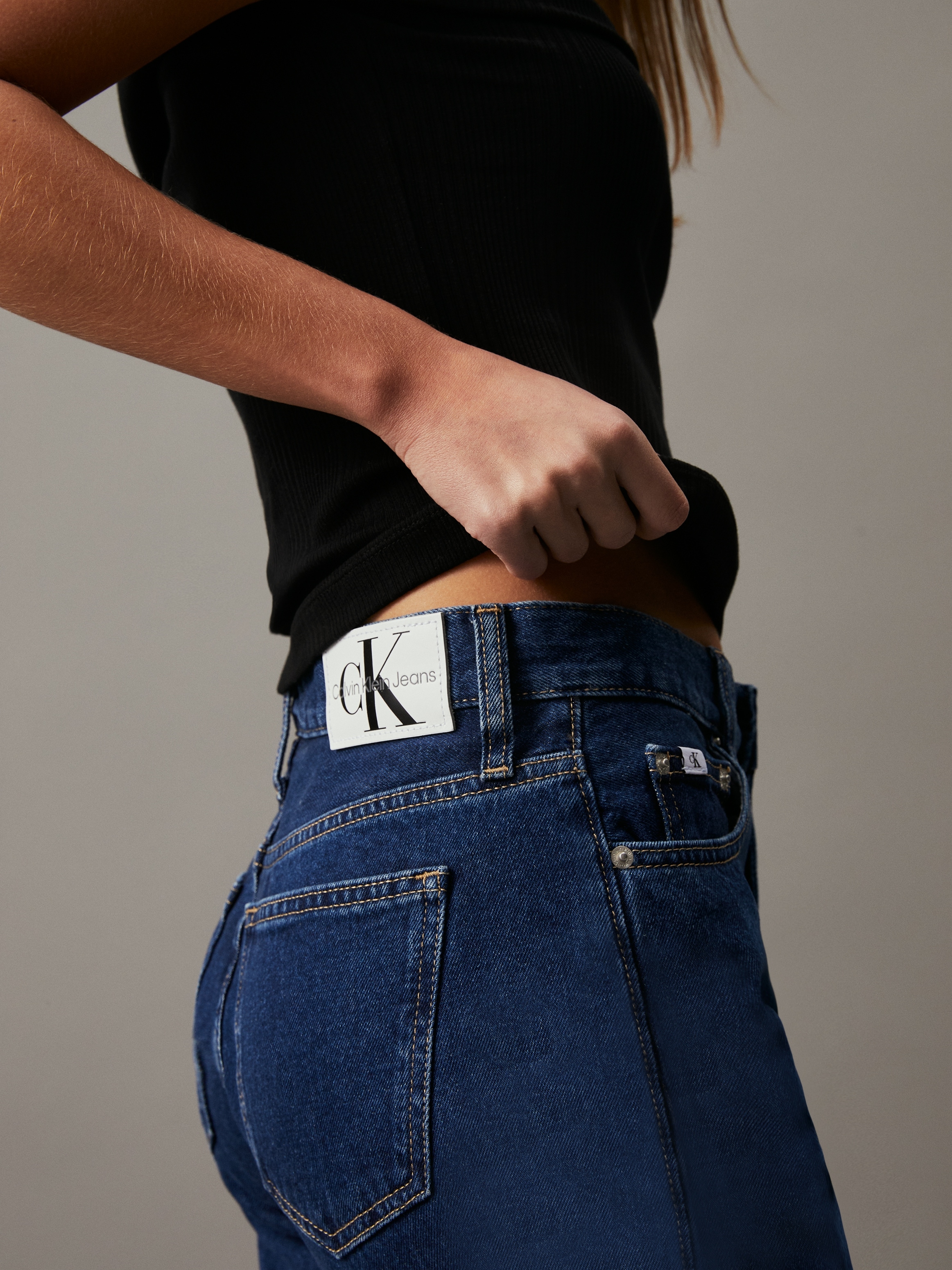 Calvin Klein Jeans Bootcut-Jeans »AUTHENTIC BOOTCUT«, mit Markenlabel