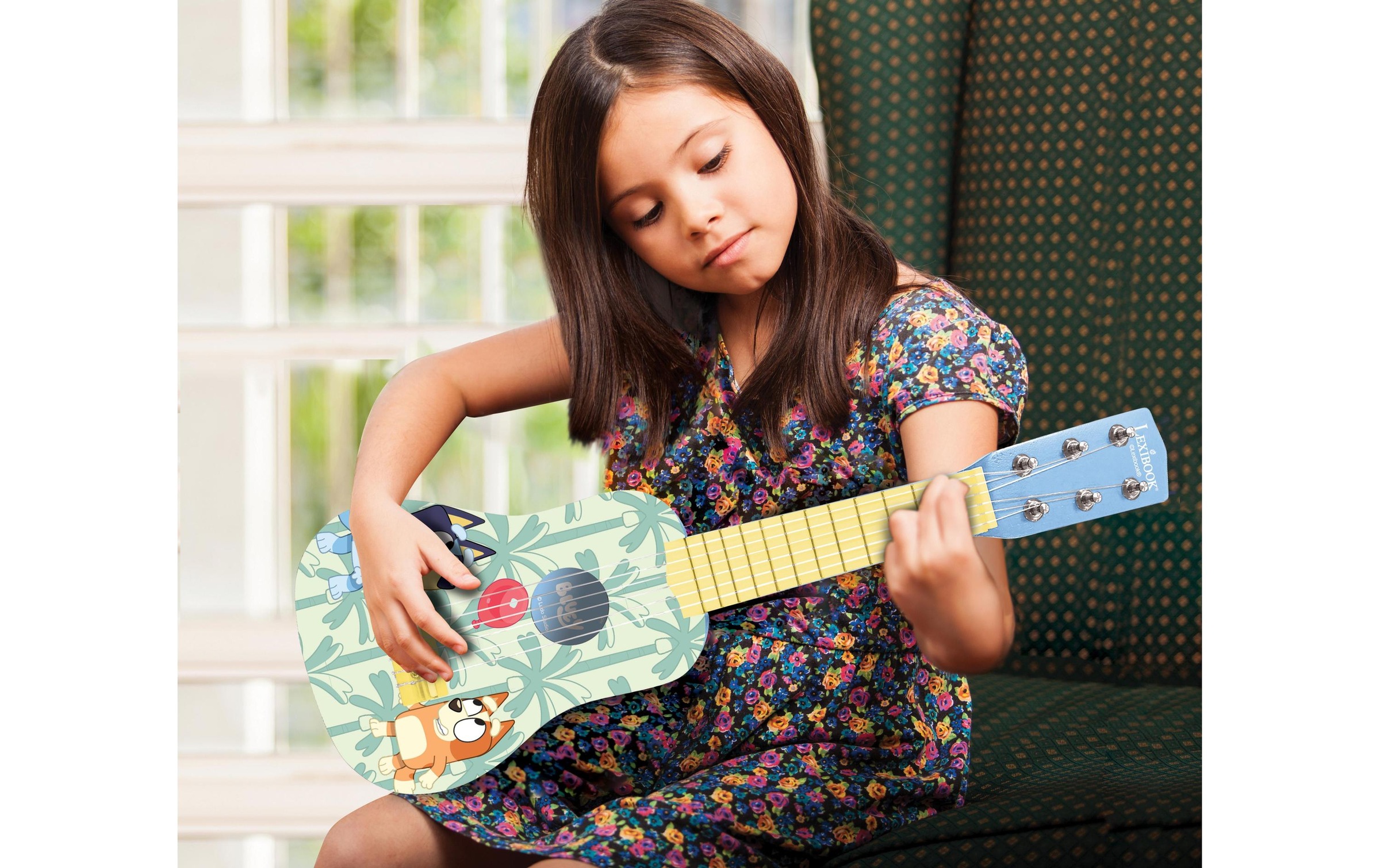 Lexibook® Spielzeug-Musikinstrument »Akustikgitarre My First«