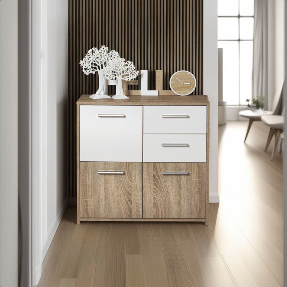 Inter Link Kombikommode "Kommode Eboli" 1 Stk. tlg. BxTxH: ca. 77 x 30 x 77 günstig online kaufen